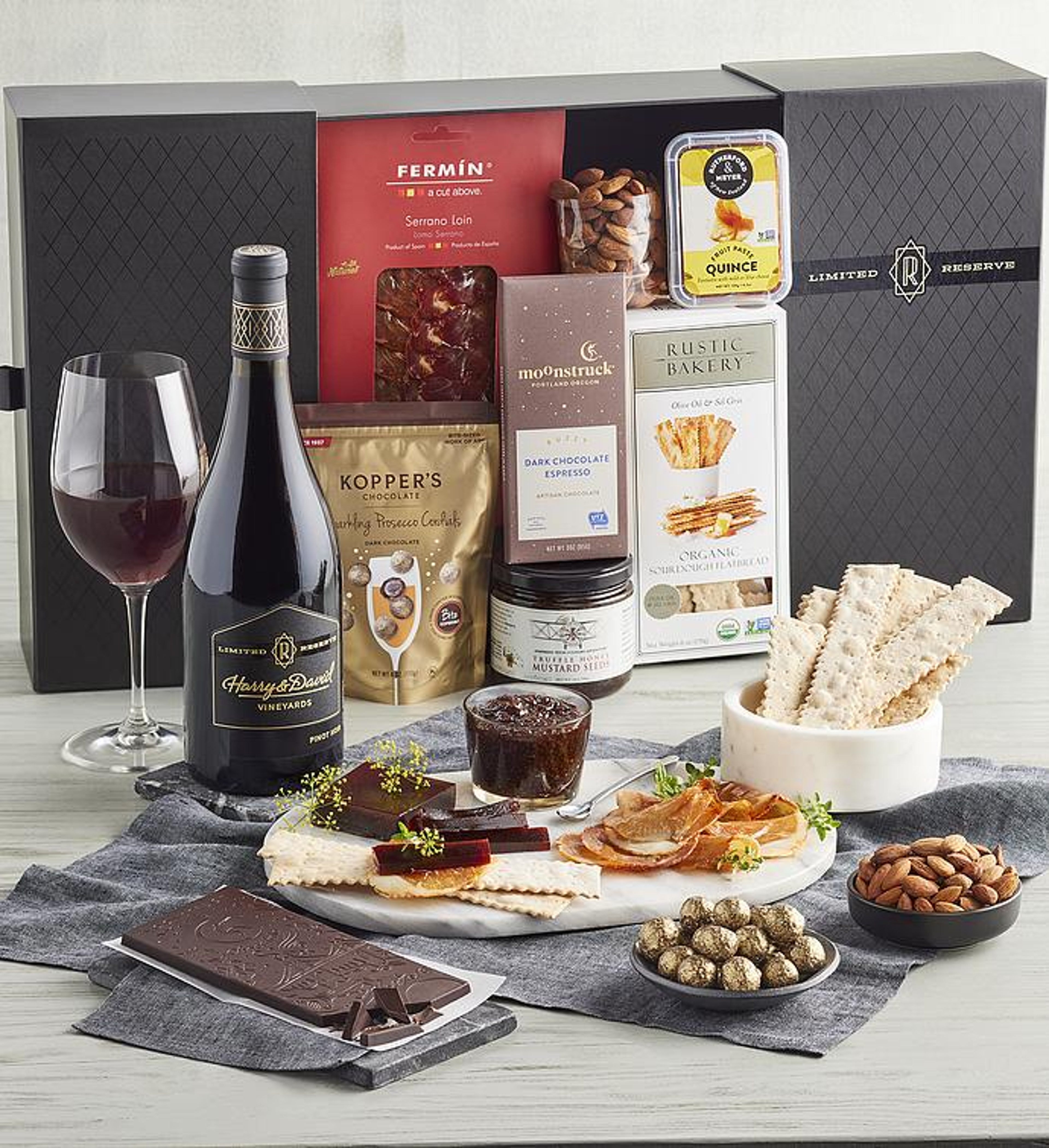 gifts for him artisanal box reserve pinot noir