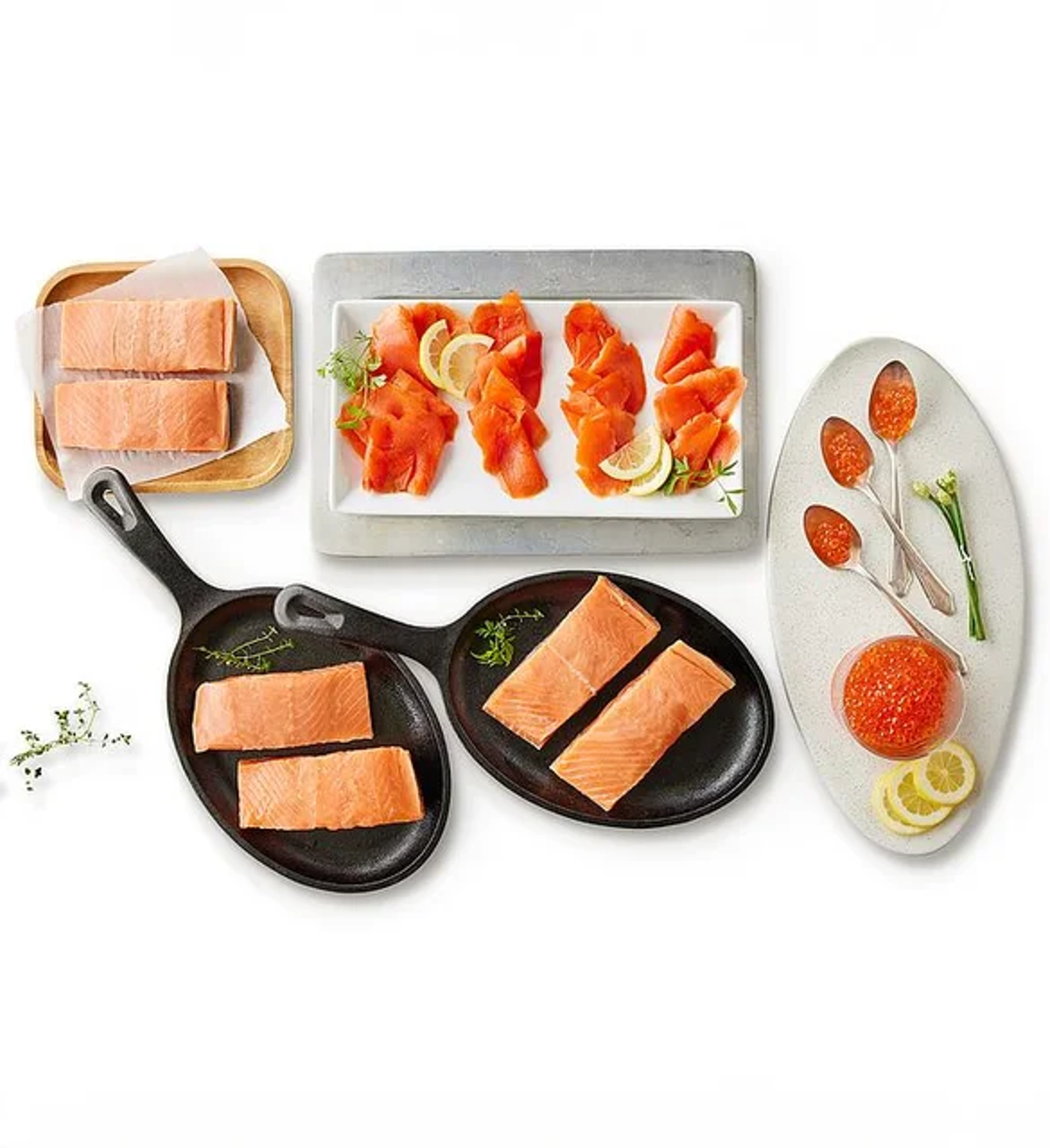 gifts for him wild salmon monthly subscription