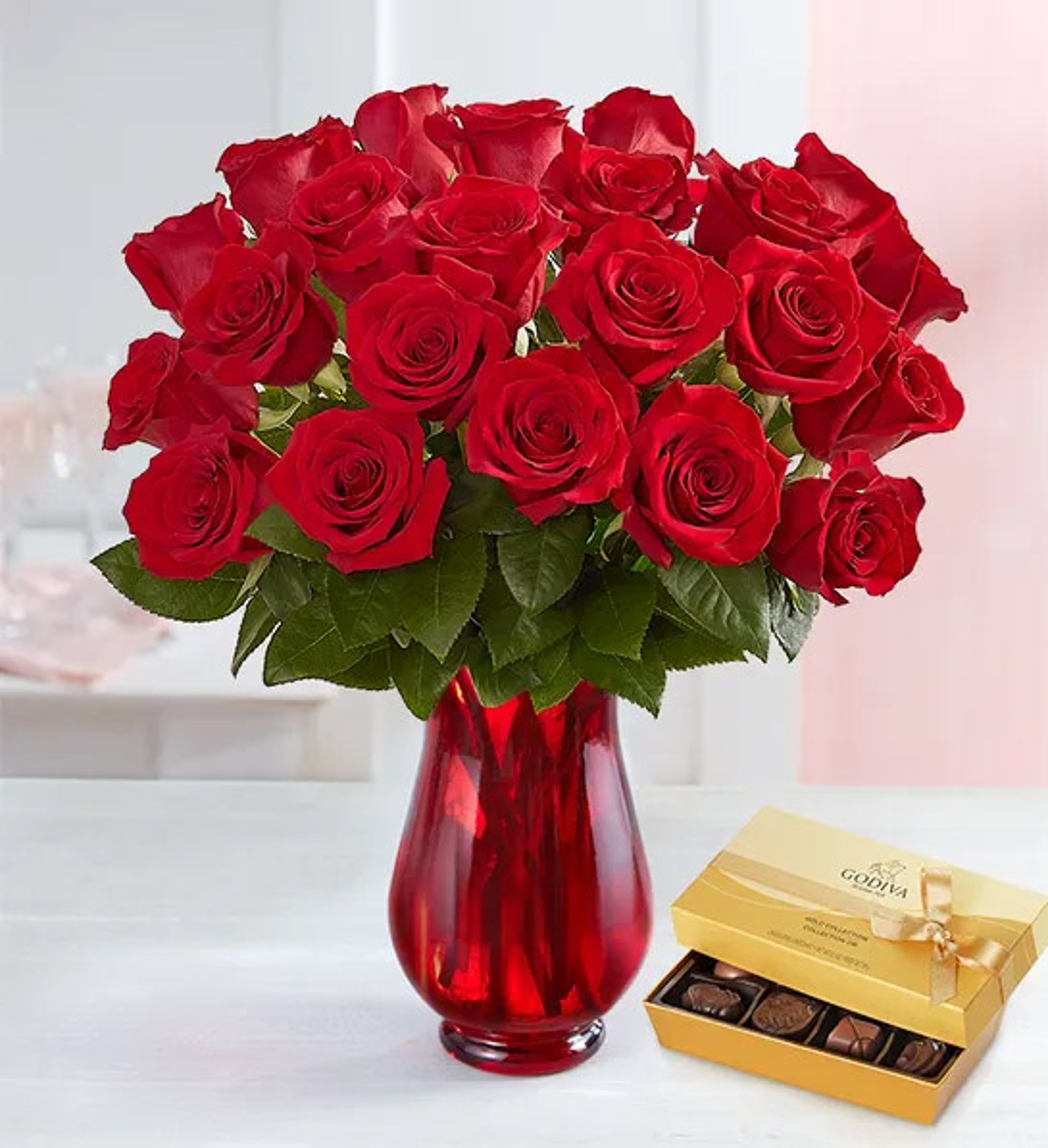 valentines day facts with red roses