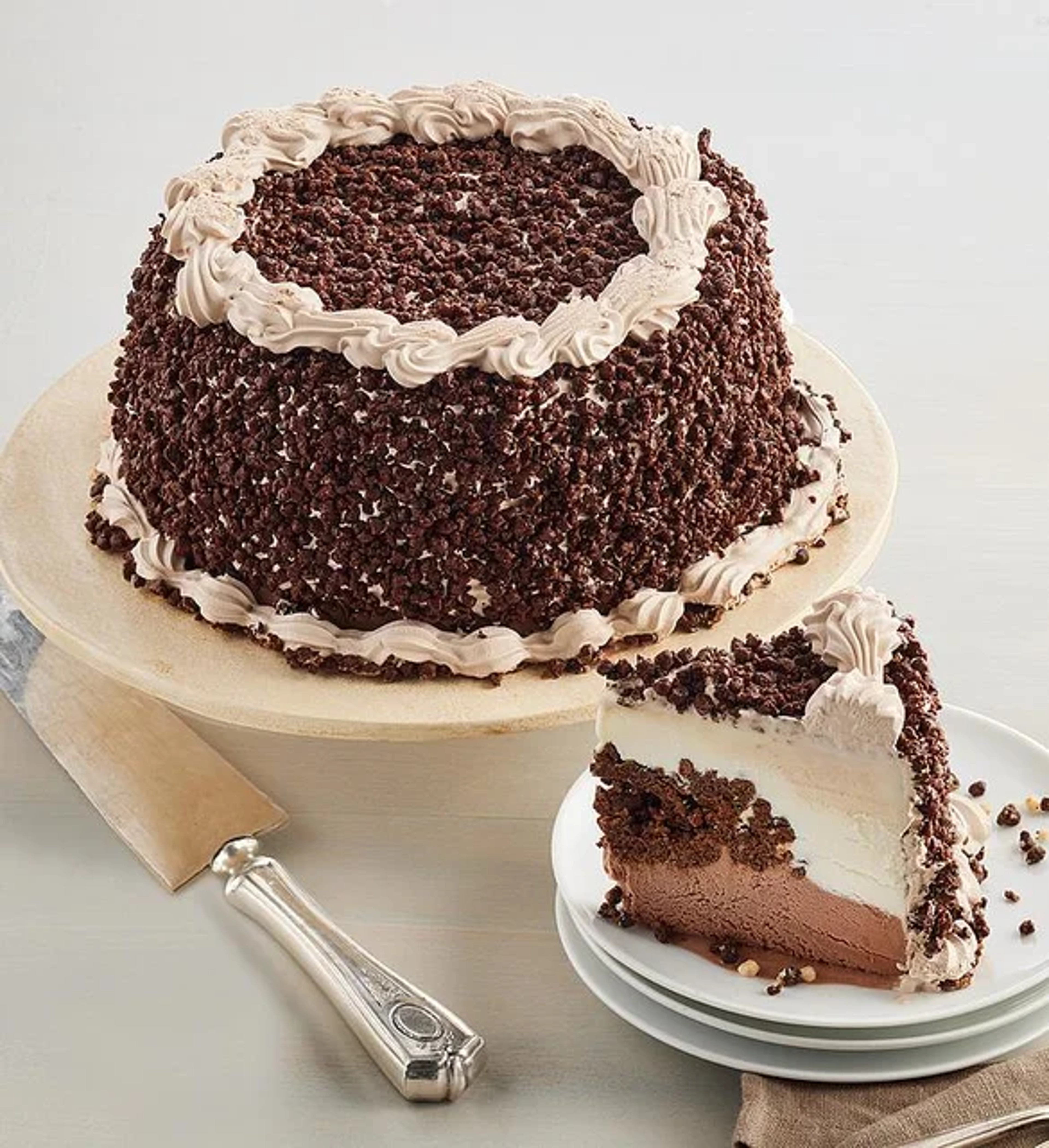 types of cake carvel chocolate crunch ice cream cake