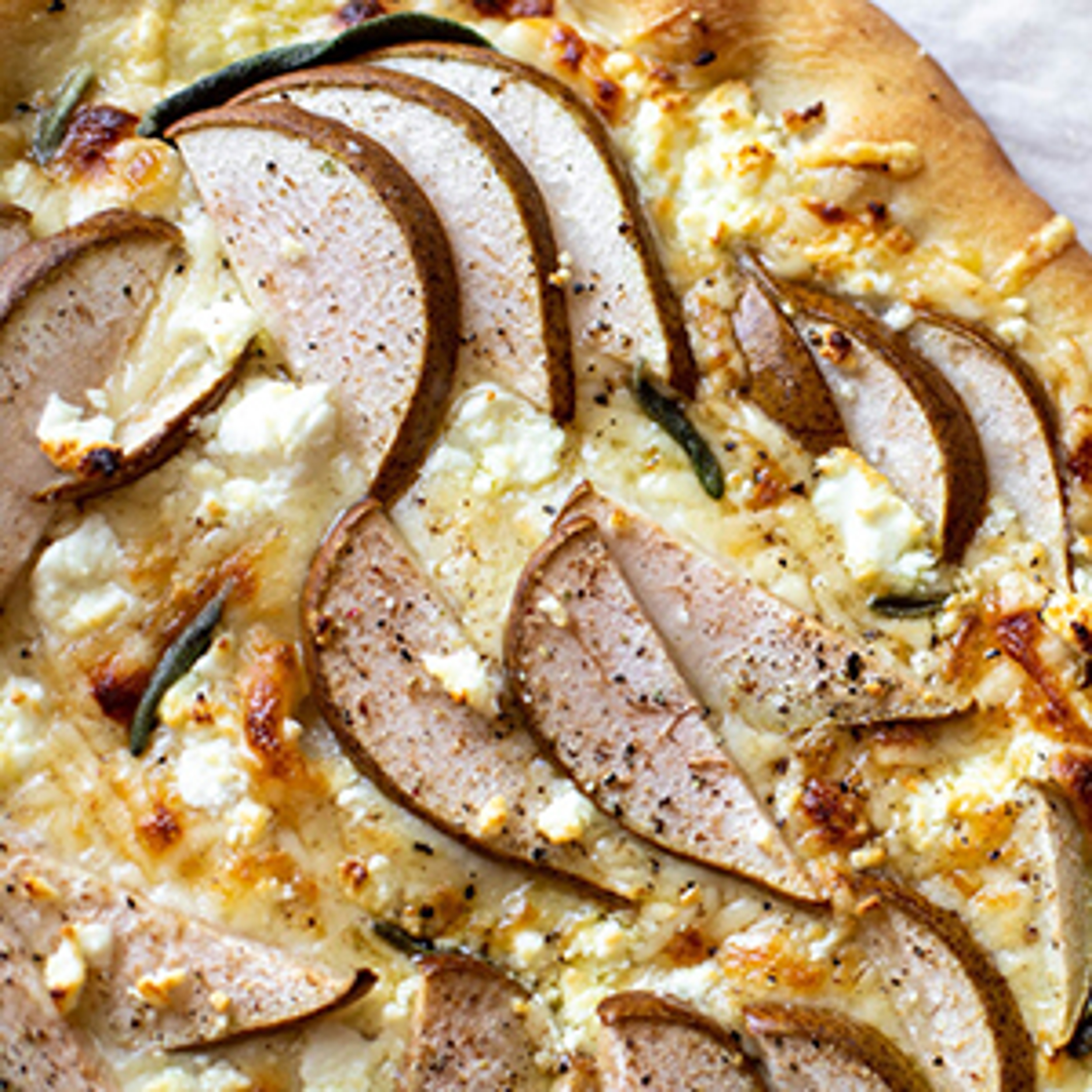 pear recipes pear pizza