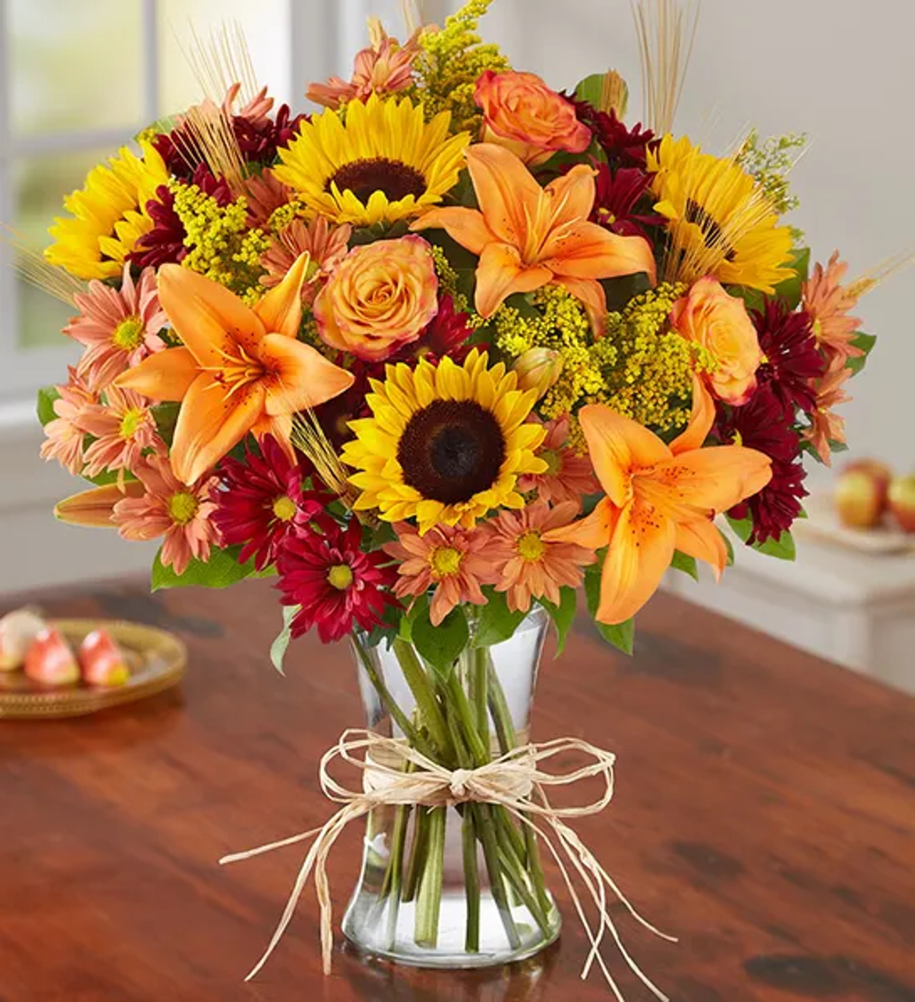 sweetest day gifts fields of europe fall bouquet