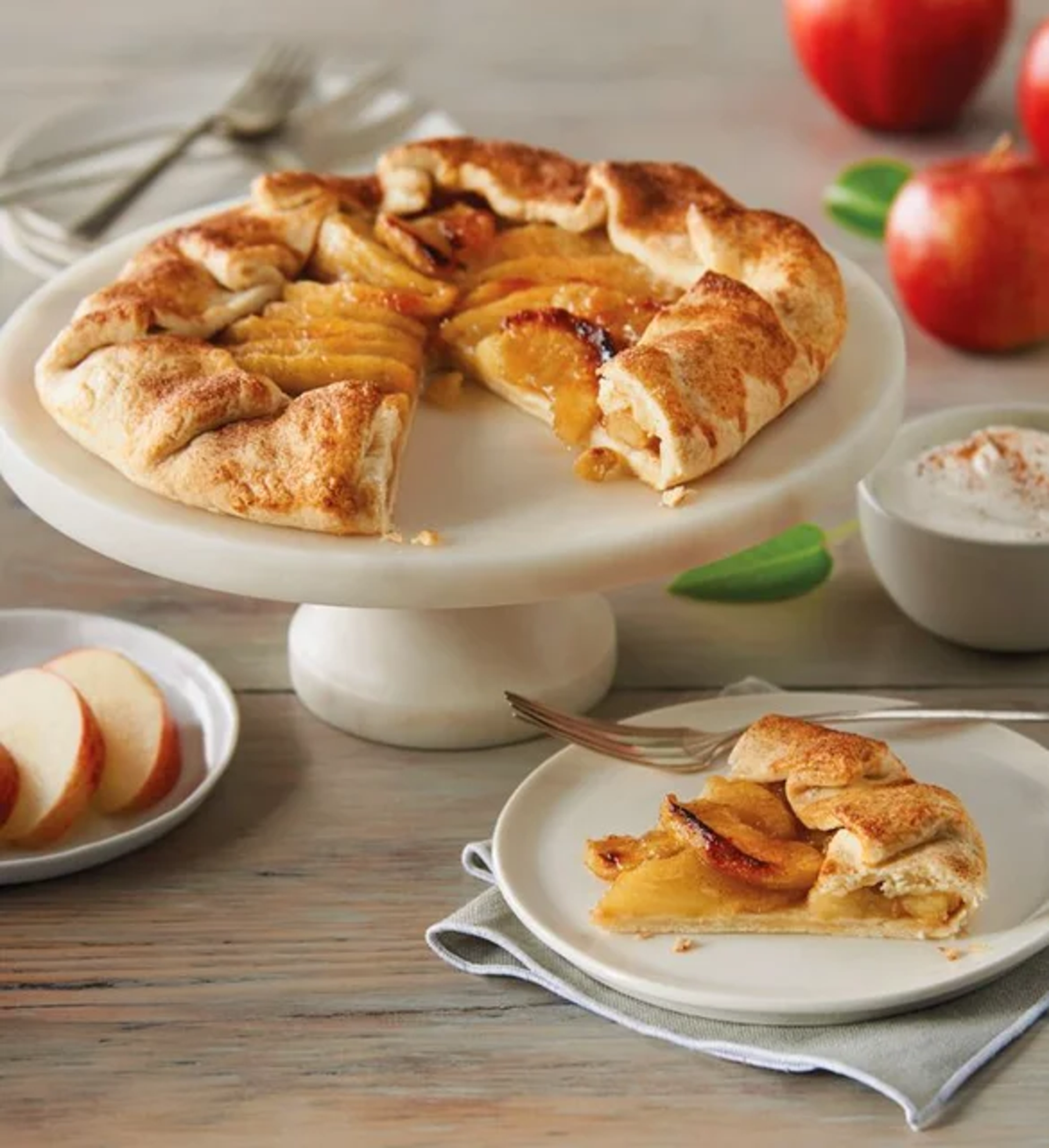 types of cake apple galette