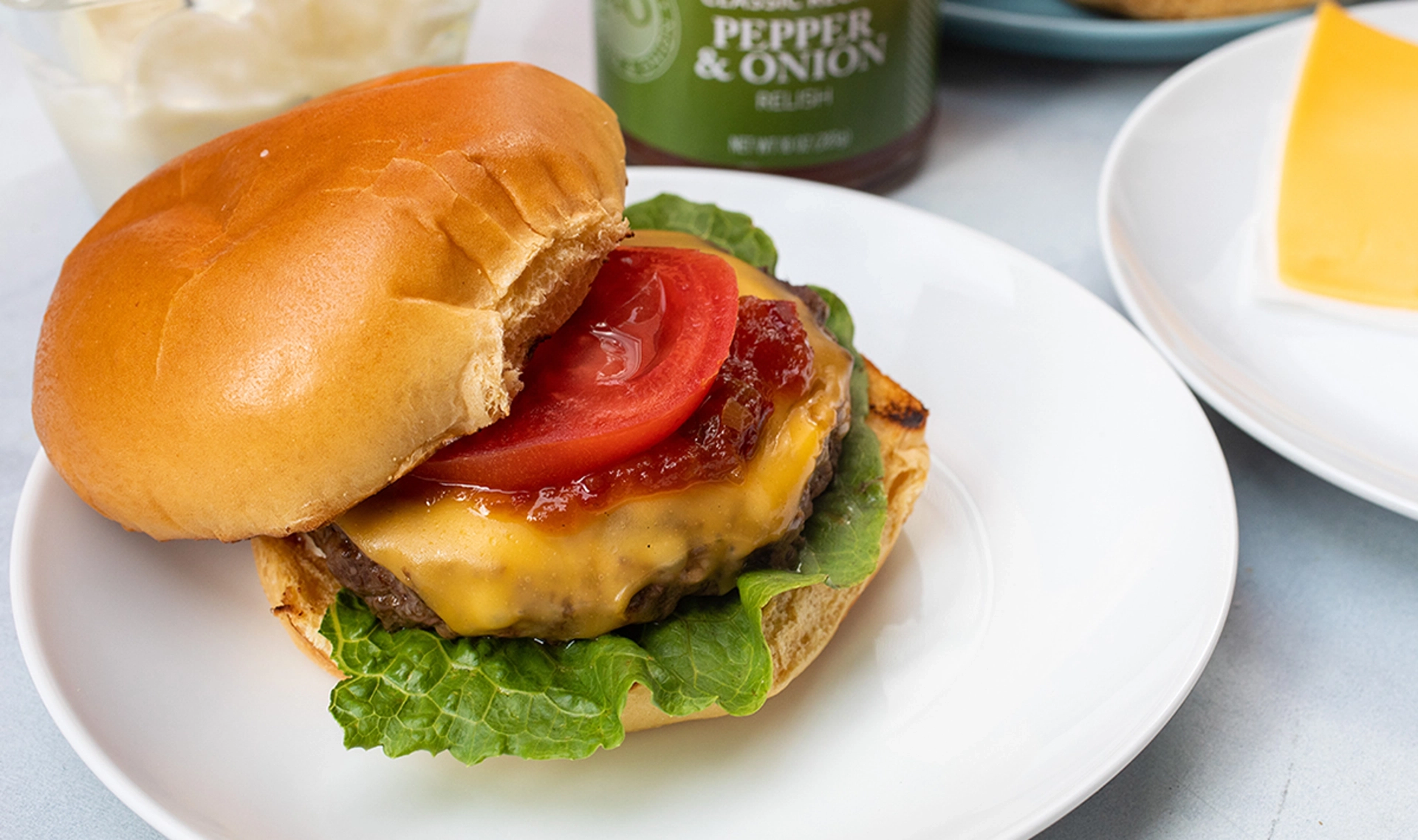 august recipes wagyu beef cheeseburger