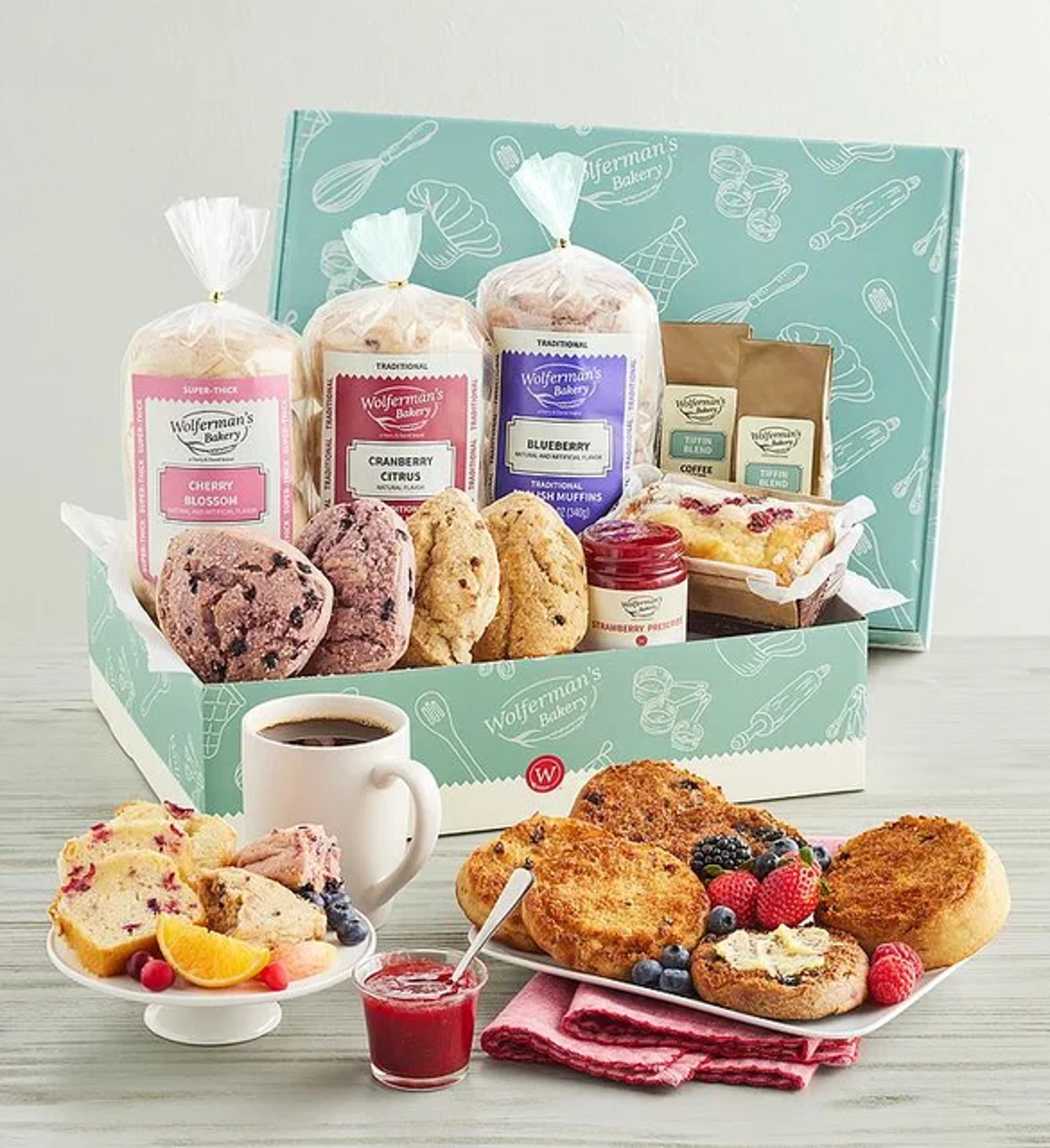 father in law gifts wolfermans deluxe berry breakfast box