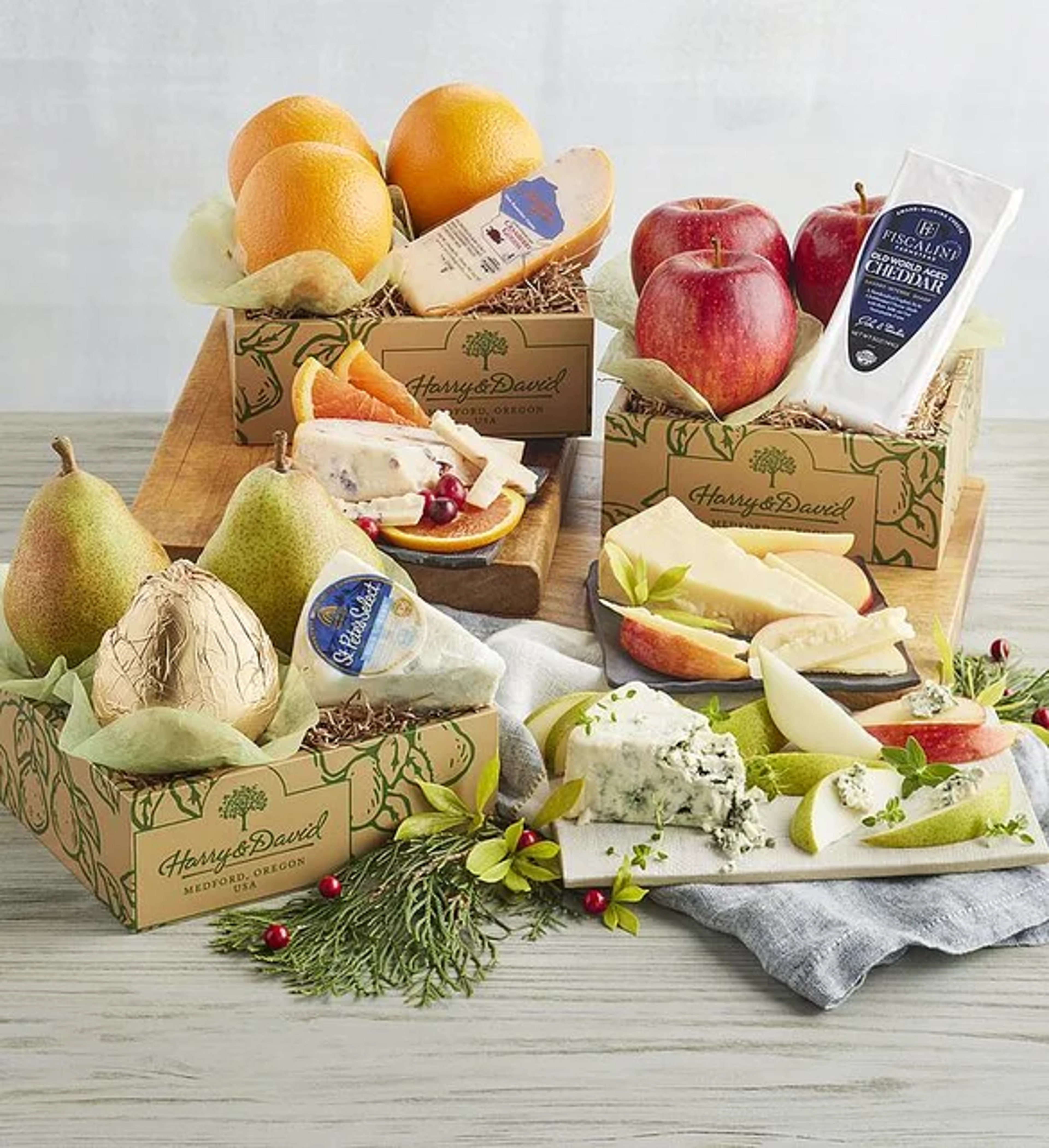 gifts for foodies triple treat classic fruit with cheese pairings