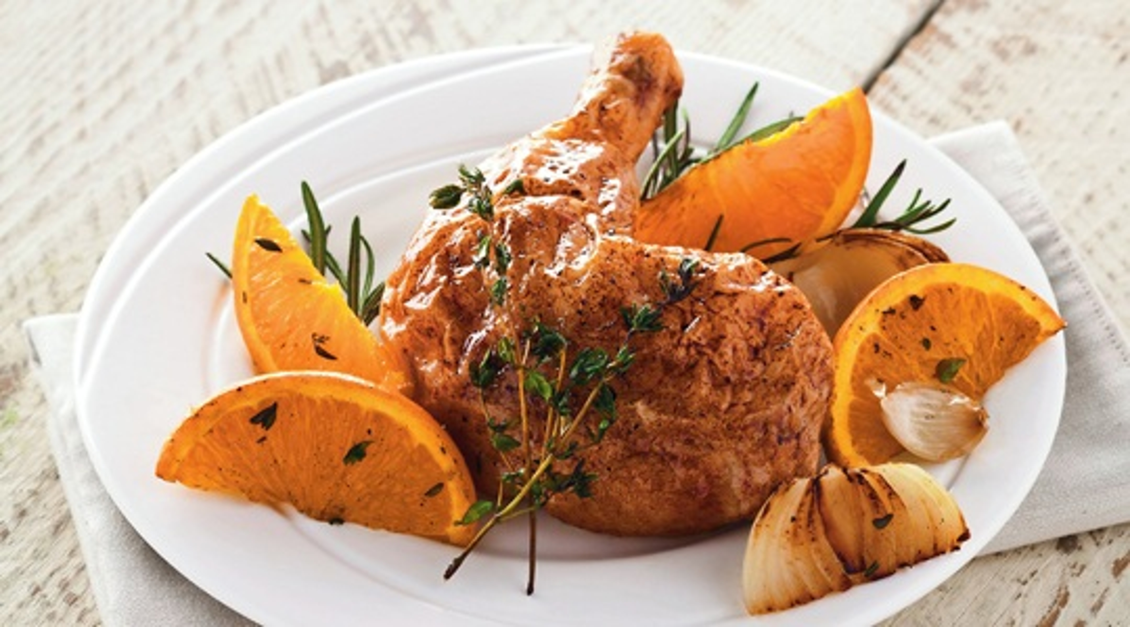 orange roasted chicken