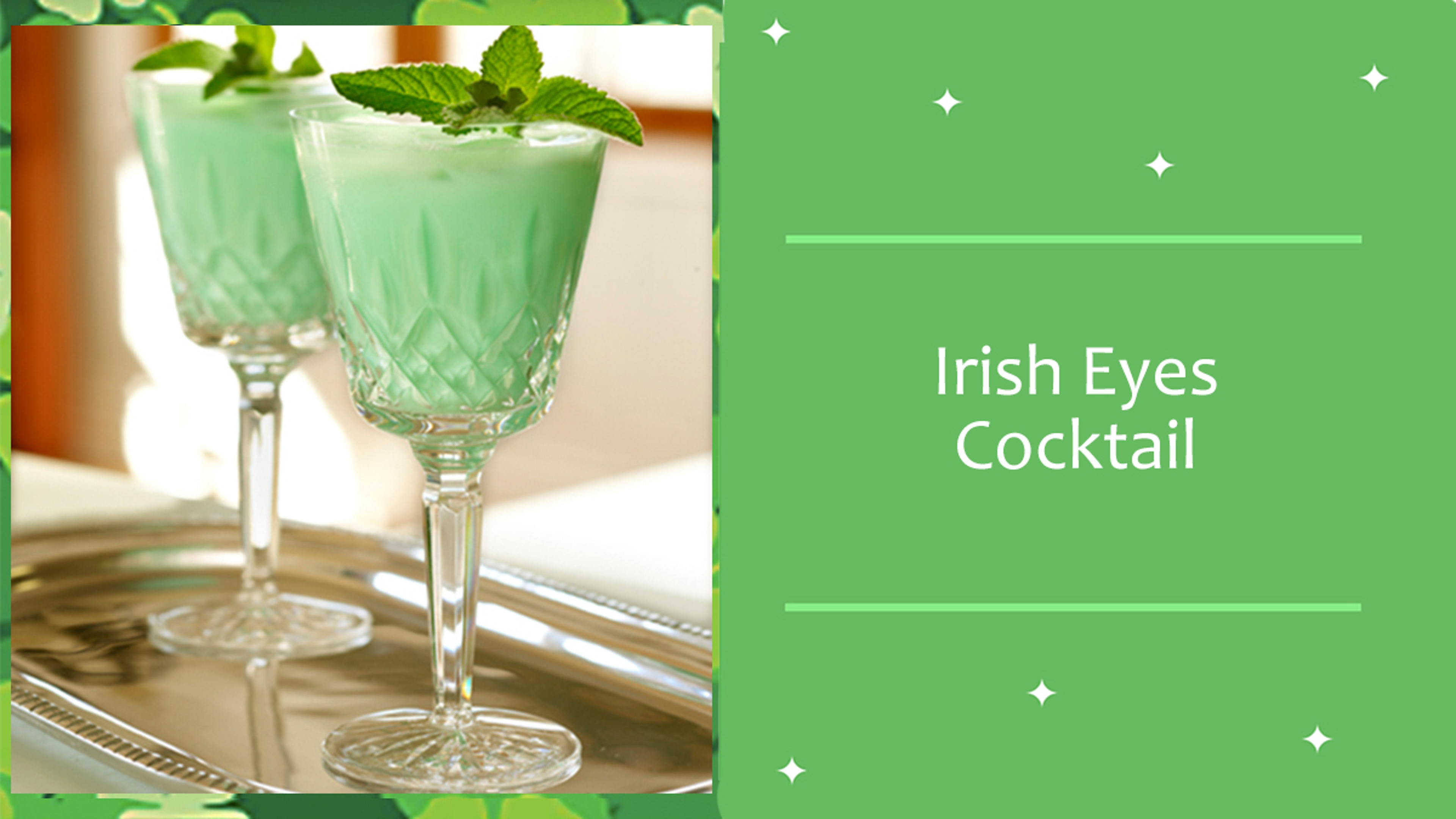 st patricks day celebrations irish eyes recipe