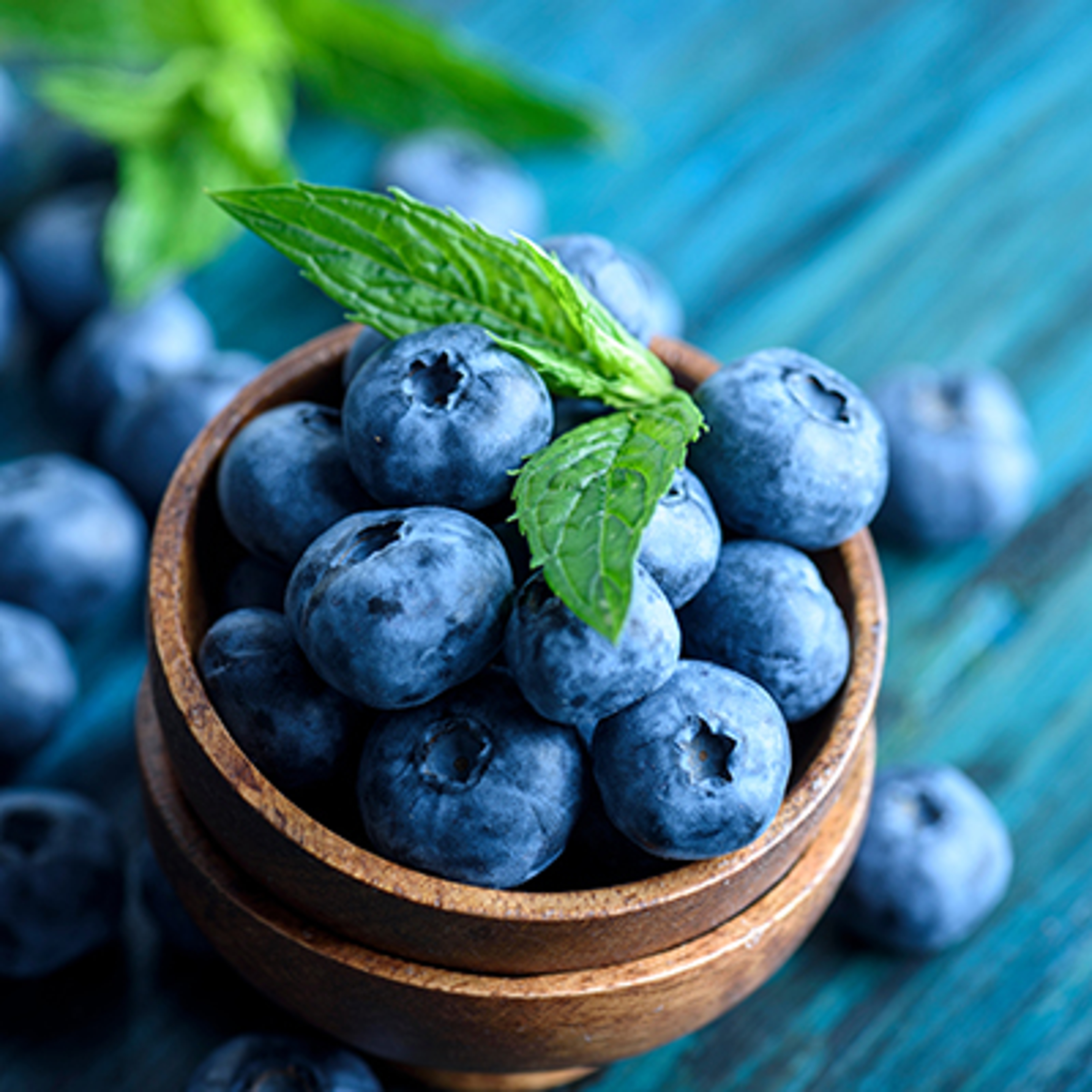 fruit for the new year blueberries