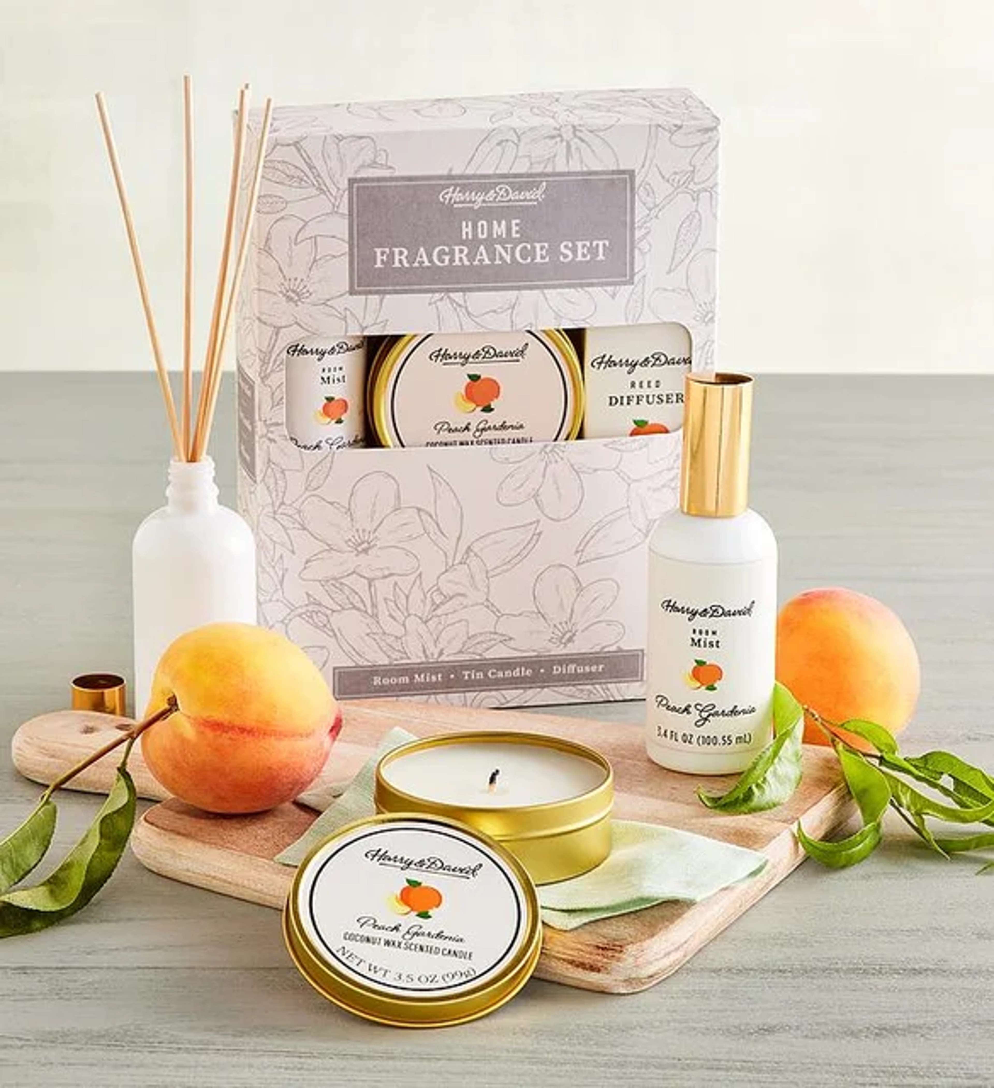 birthday gift ideas peach gardenia room scent gift set
