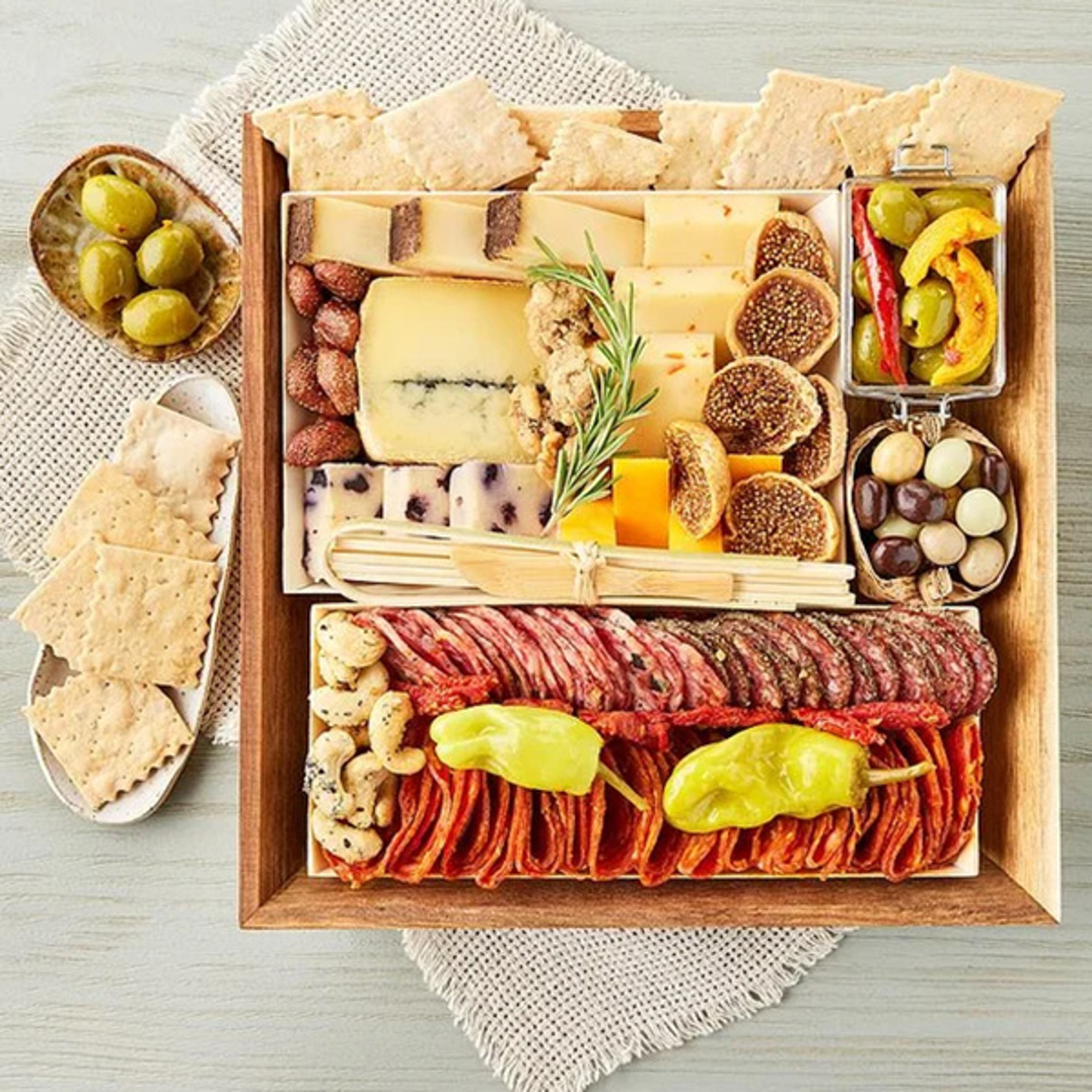 boarderie ciccetti cheese charcuterie board