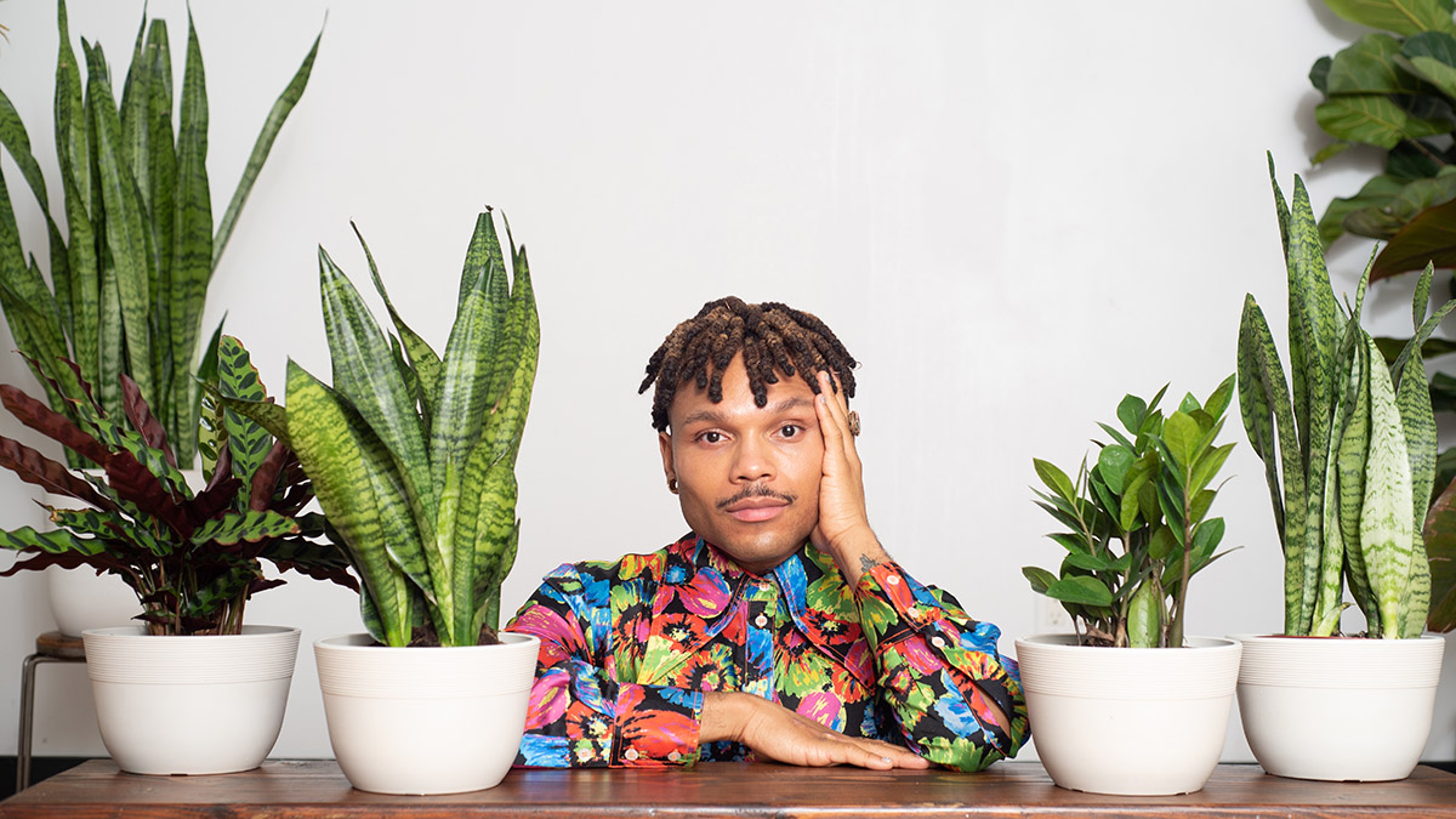 Article Cards Featured Image plant kween with surrounded by plants on table