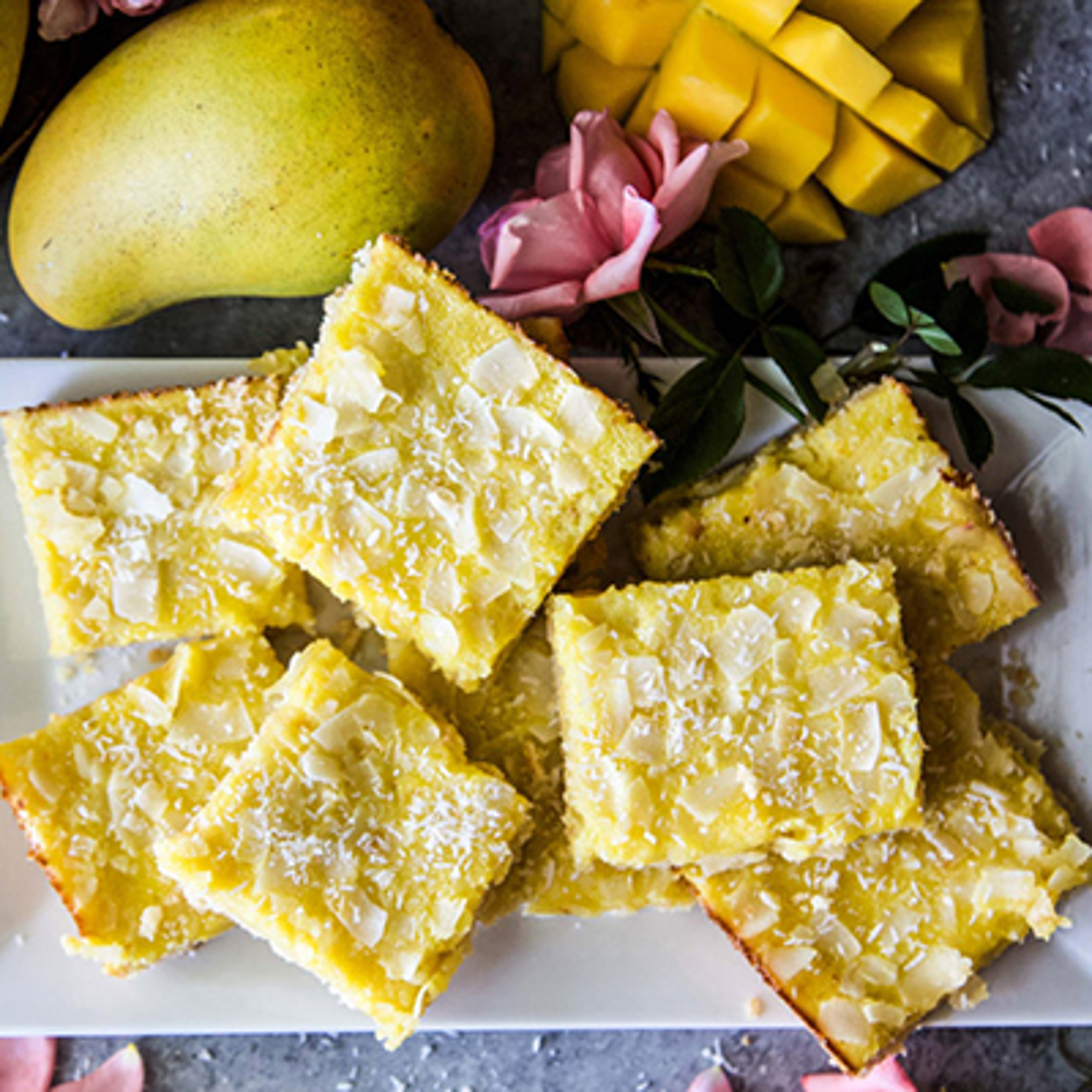 mango recipes coconut bars