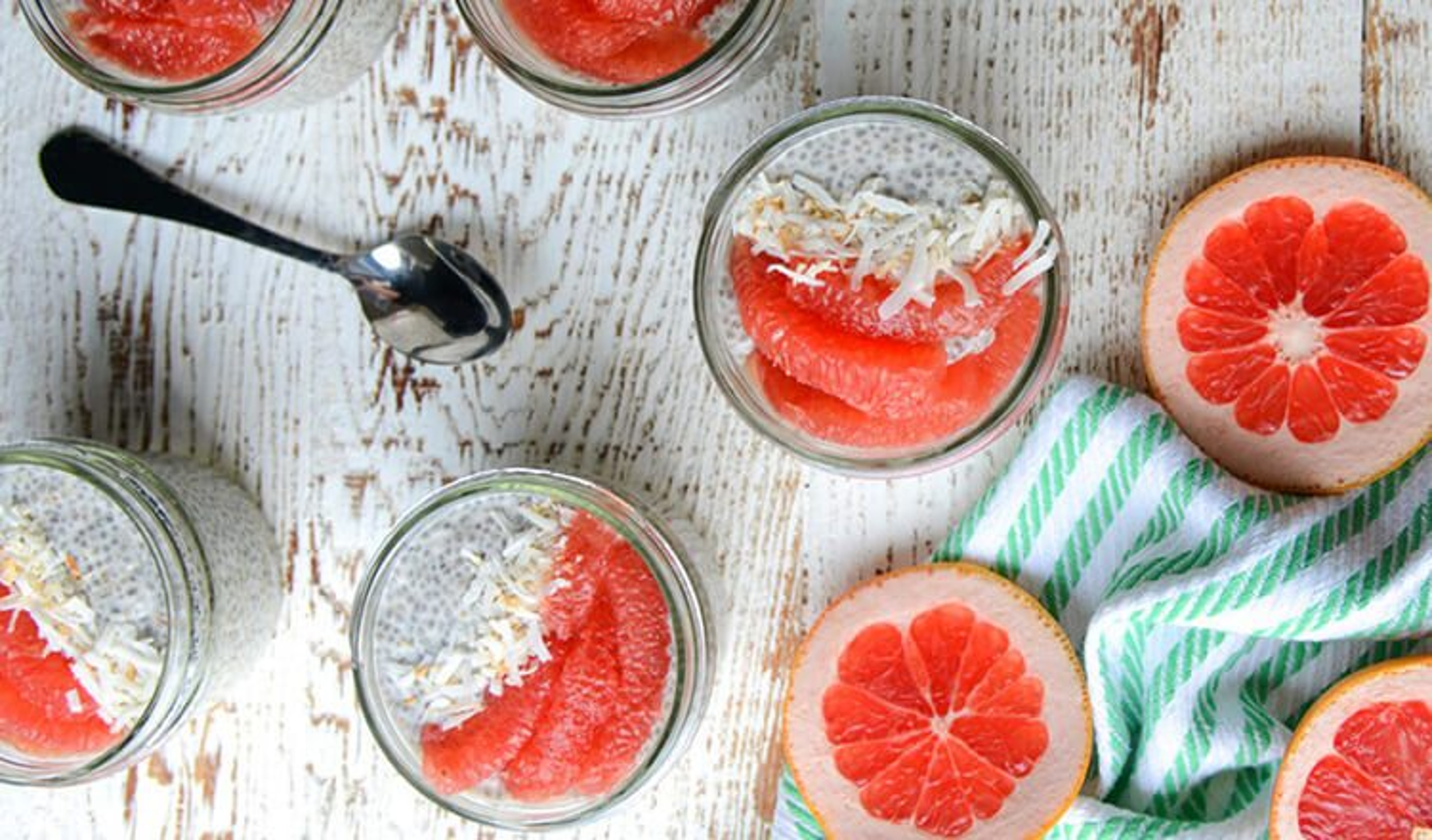 Grapefruit Chia Seed Pudding