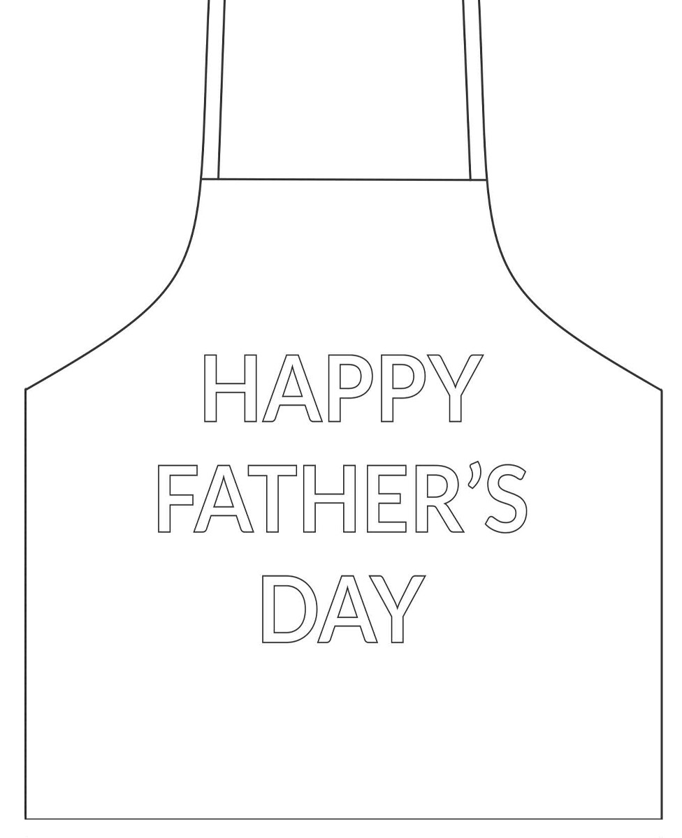 Fathers Day Coloring Card 3 Thumb rev
