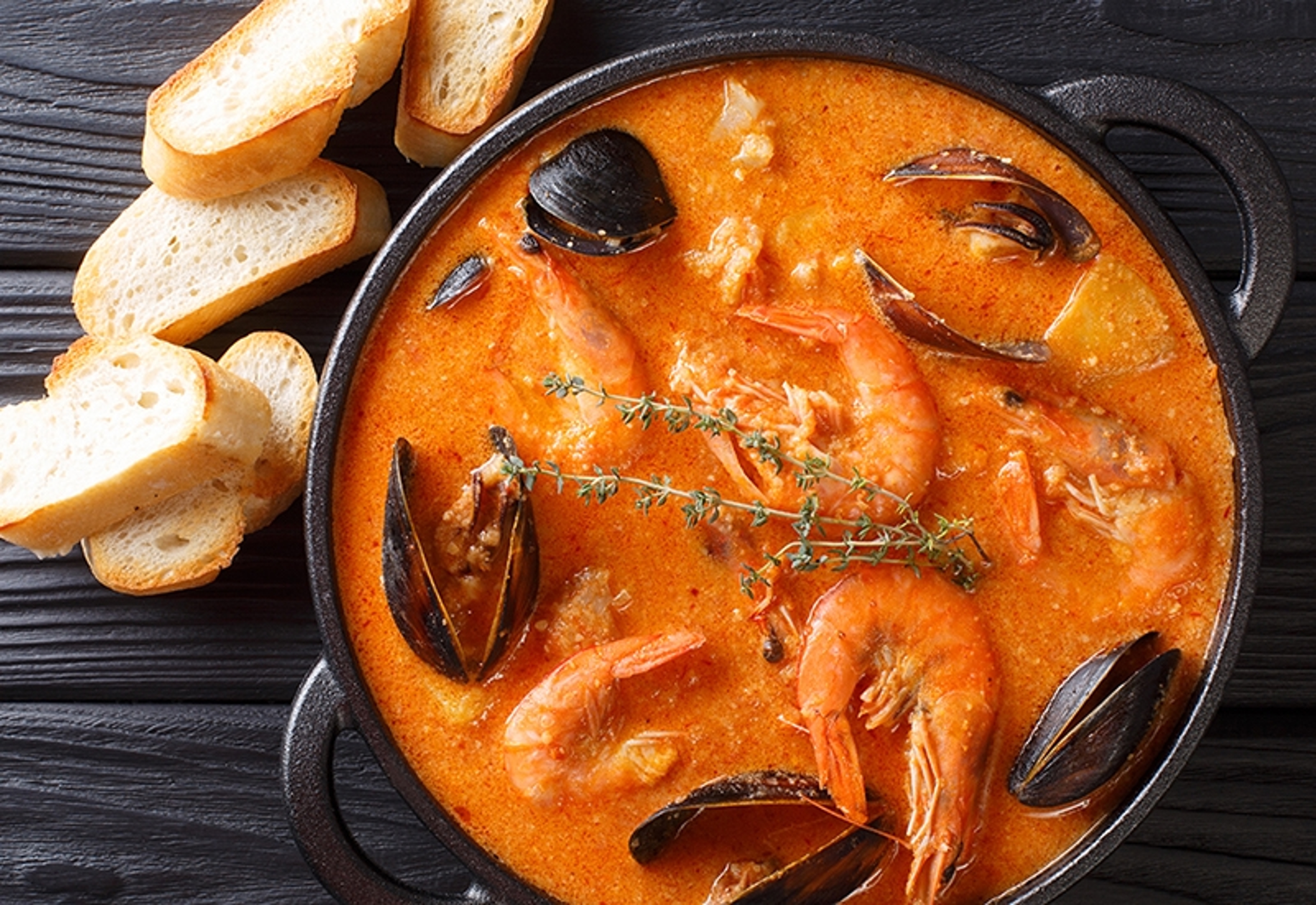 bouillabaisse Seafood Spicy Soup