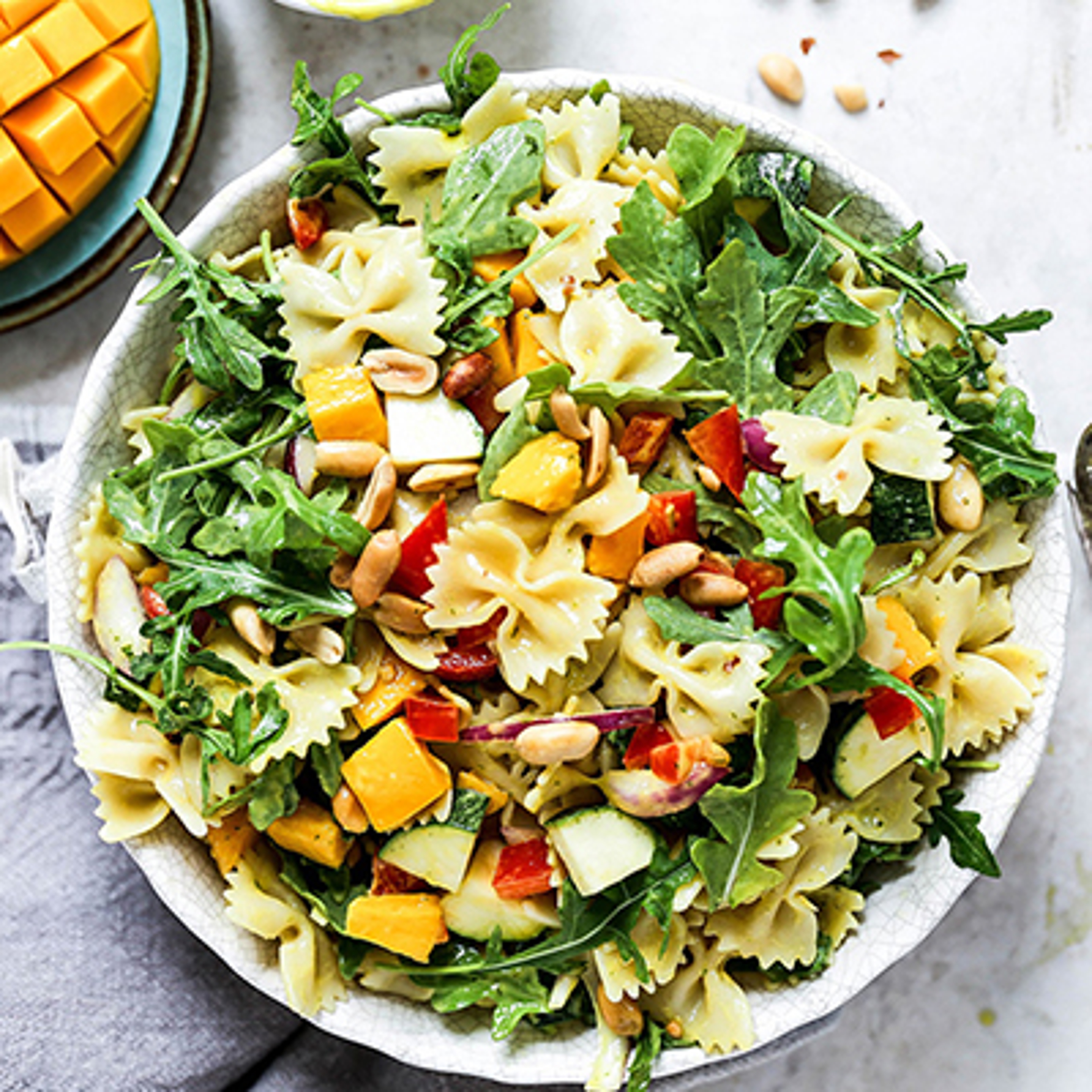mango recipes pasta salad