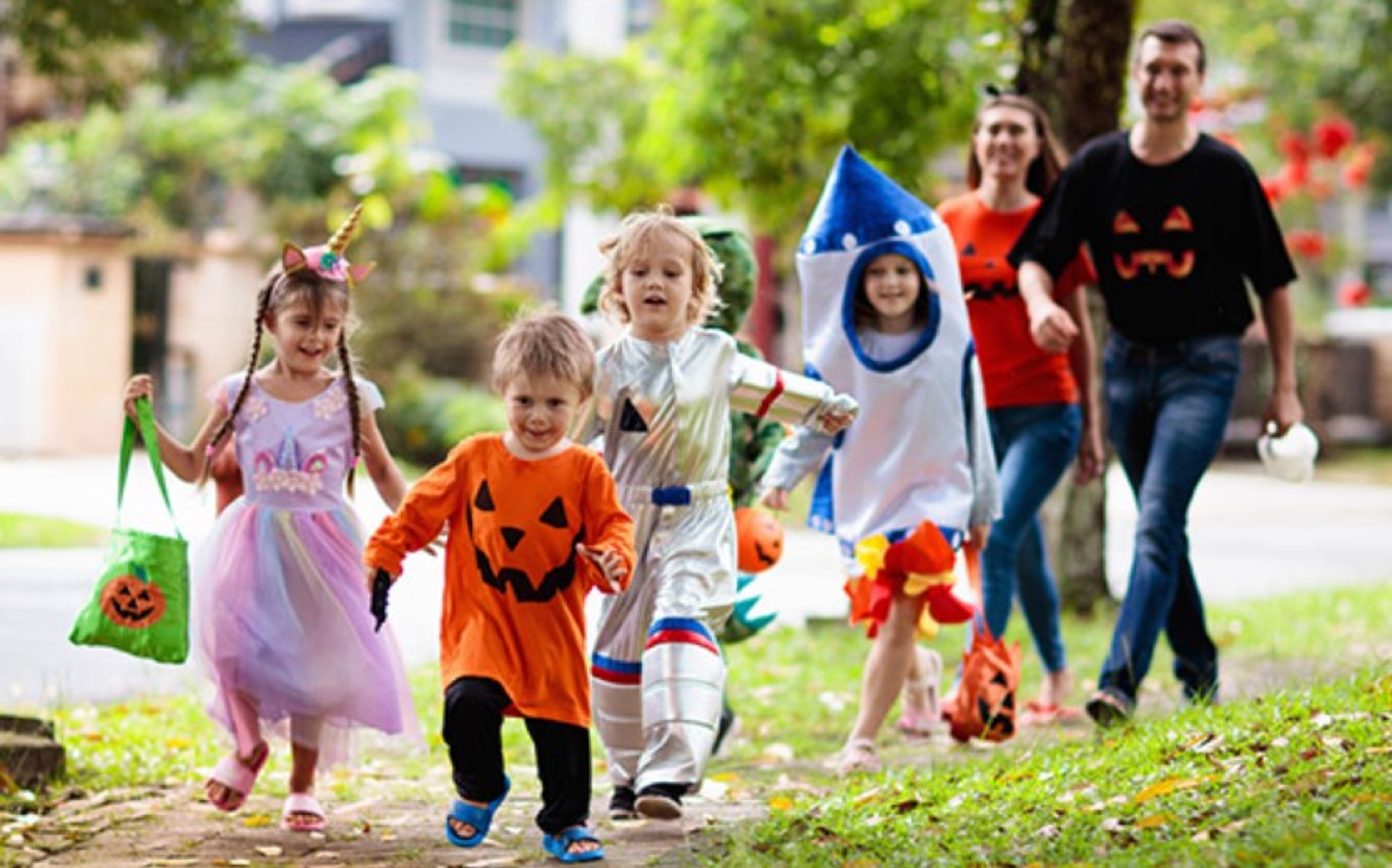 halloween traditions rituals family trick or treating