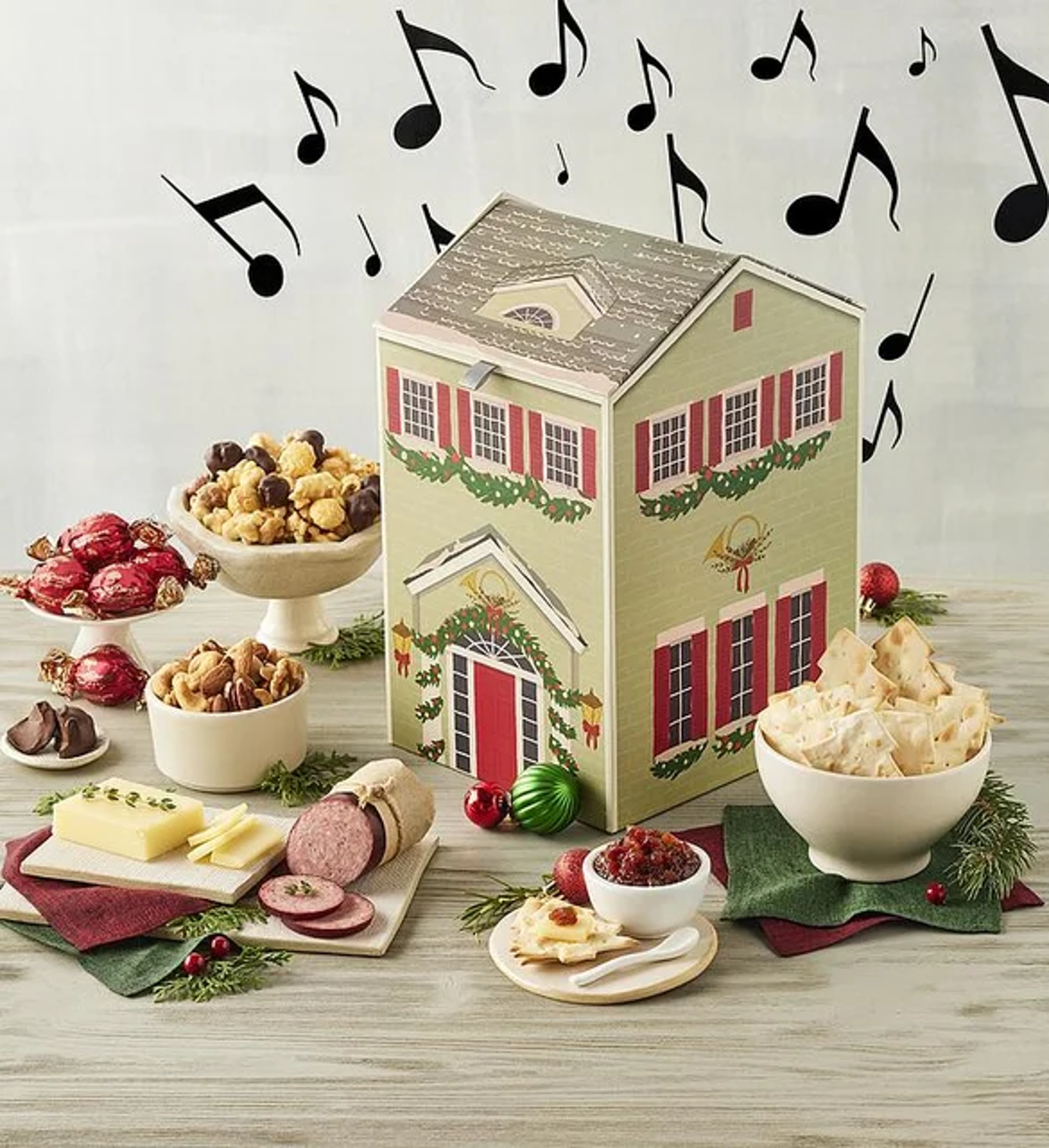 christmas gift guide musical gourmet gift box