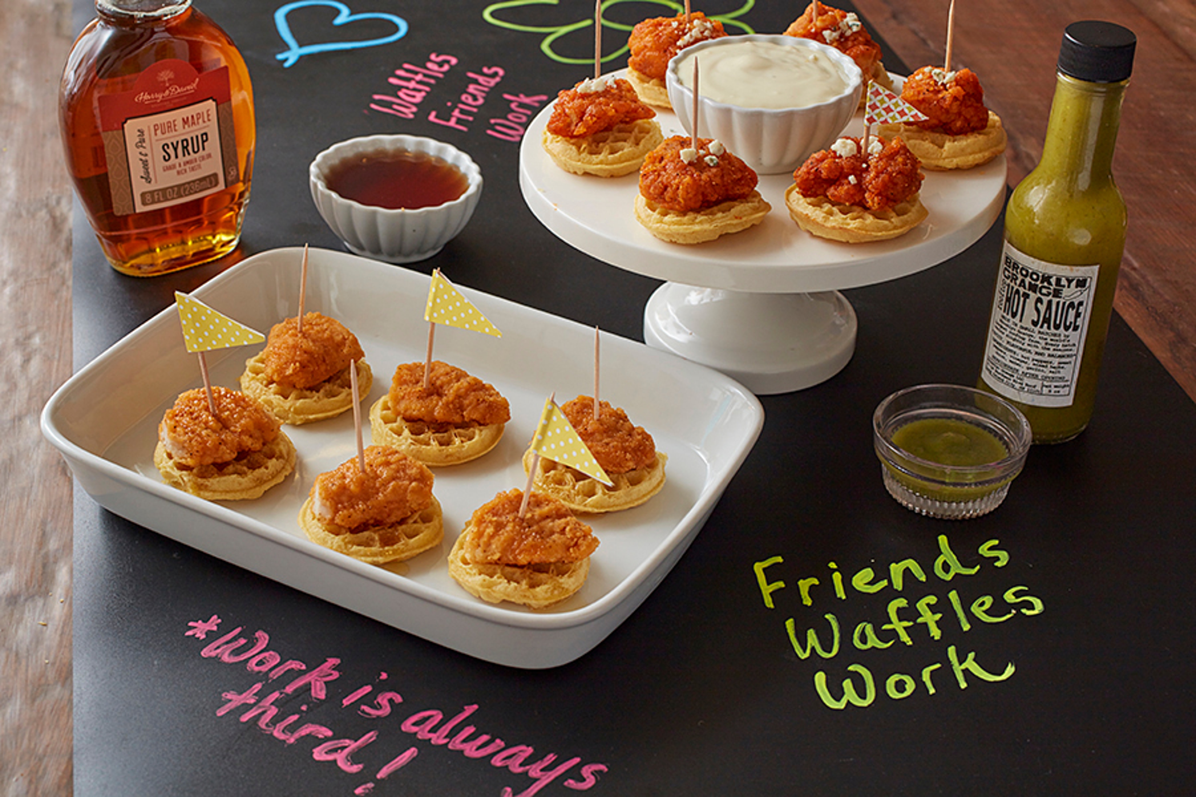 Article Cards Featured Image chicken and waffles brunch galentines day