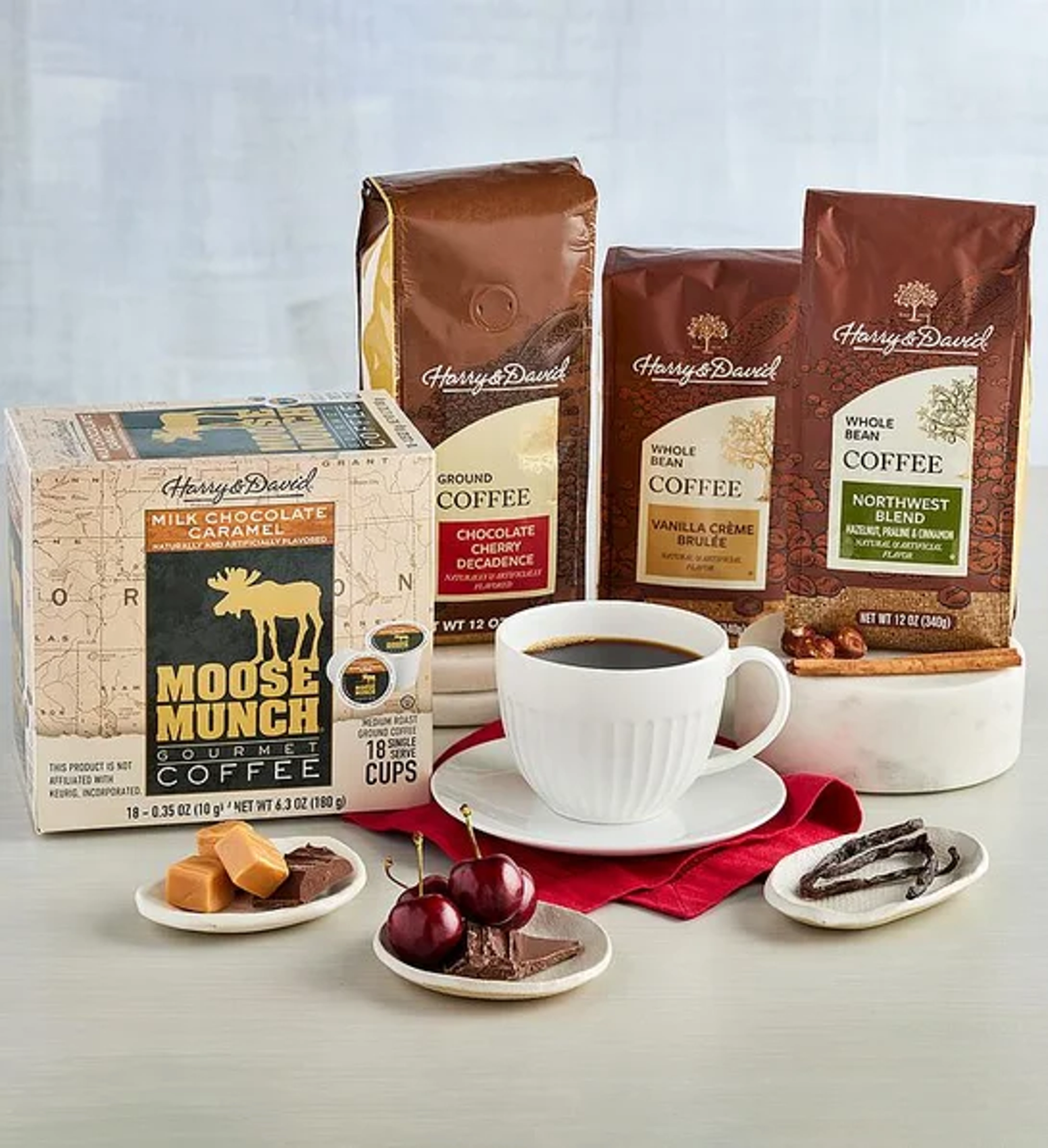 birthday gifts for brothers harry and david coffee blends