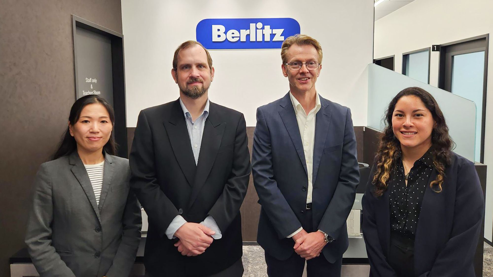 Berlitz Japan Nagoya Language Center group photo