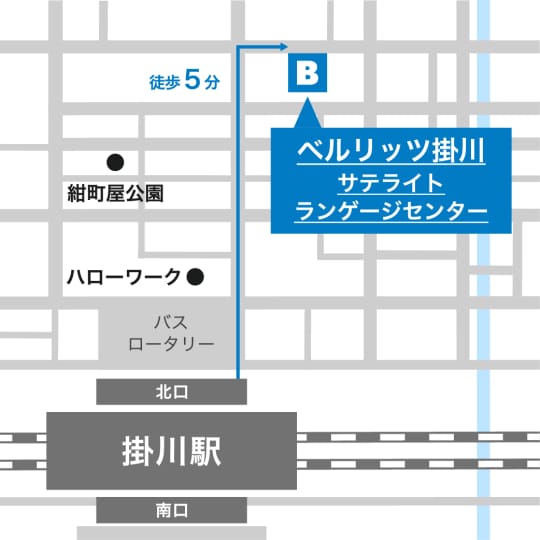 掛川サテライトランゲージセンター マップ