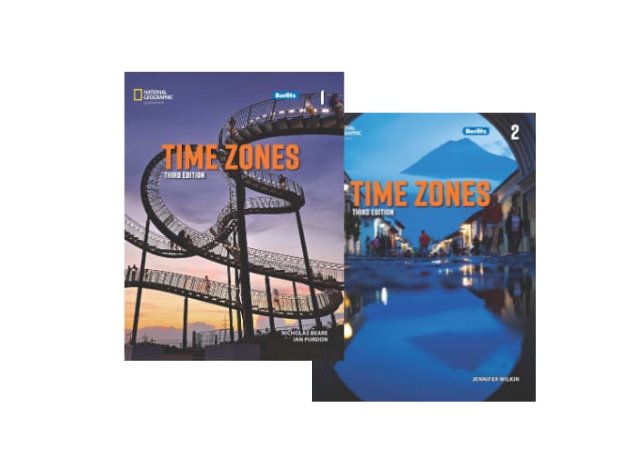 ベルリッツ　教材 TIME ZONES