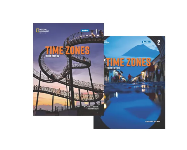 ベルリッツ 教材 TIME ZONES
