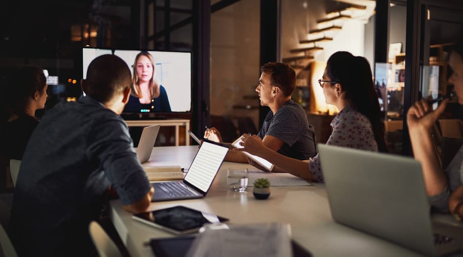 これで安心 英語でのテレビ会議 Web会議を円滑に進めるフレーズ集