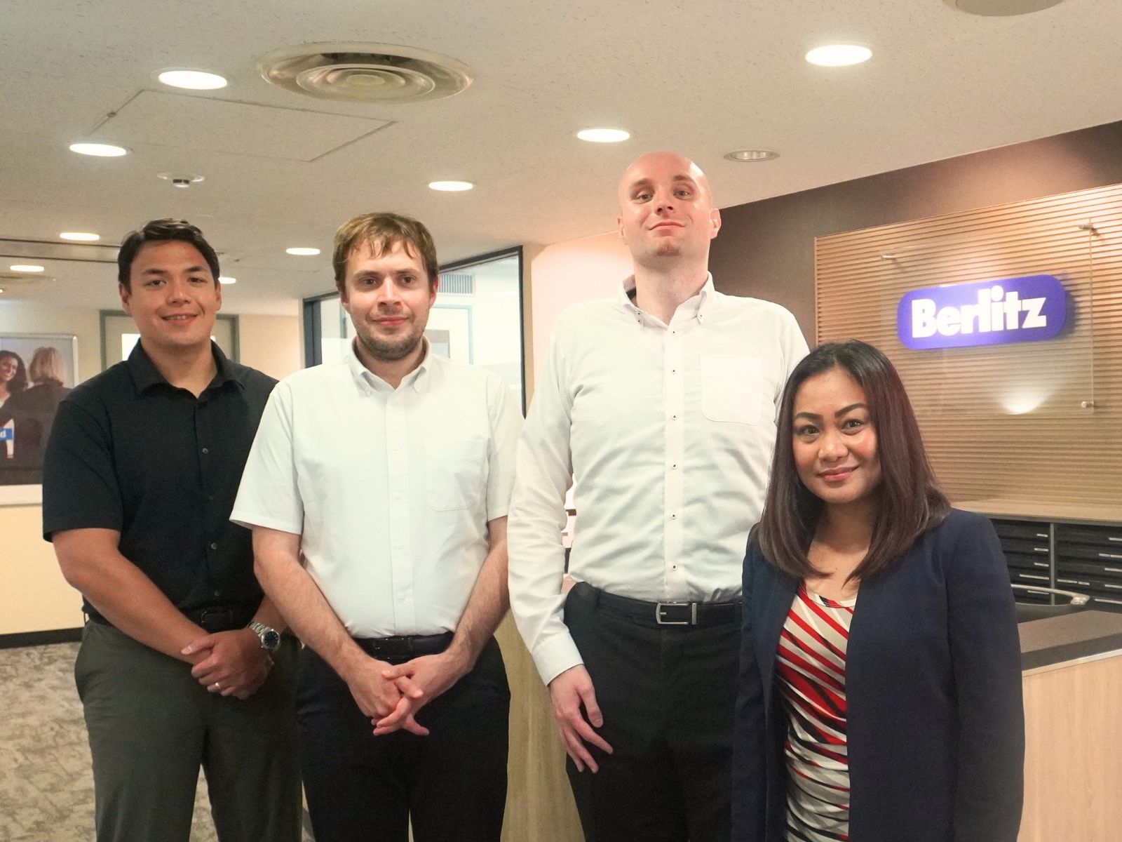 Berlitz Japan Fujisawa Language Center teachers group photo