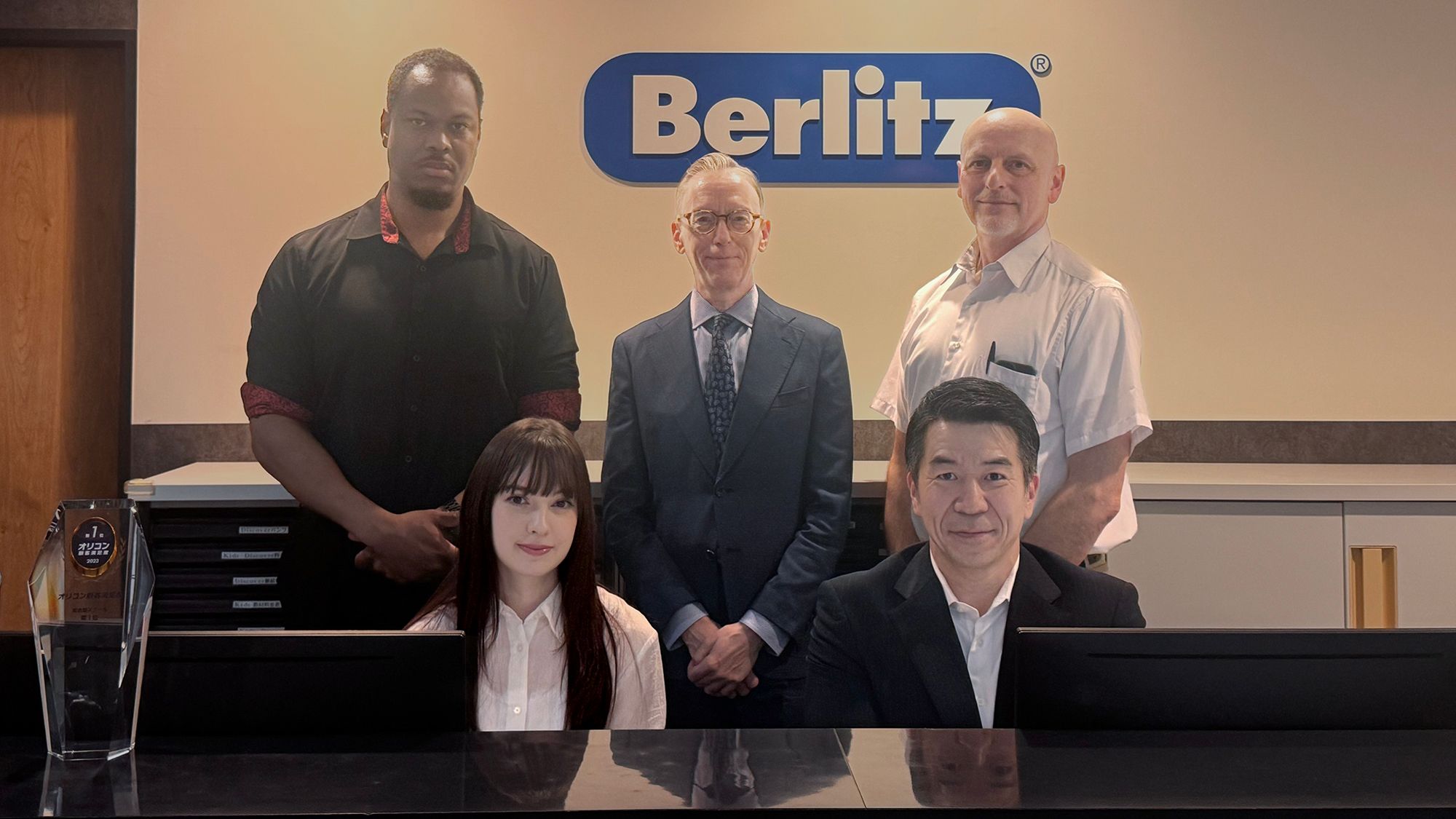 Berlitz Japan Shinjuku Language Center instructors group photo