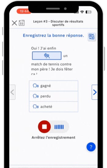 ベルリッツ フレックス フランス語 自己学習 AI 音声認識