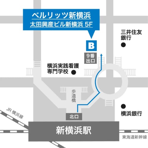 新横浜ランゲージセンター　マップ