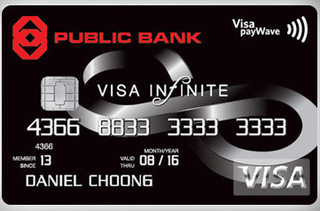 Public bank credit card