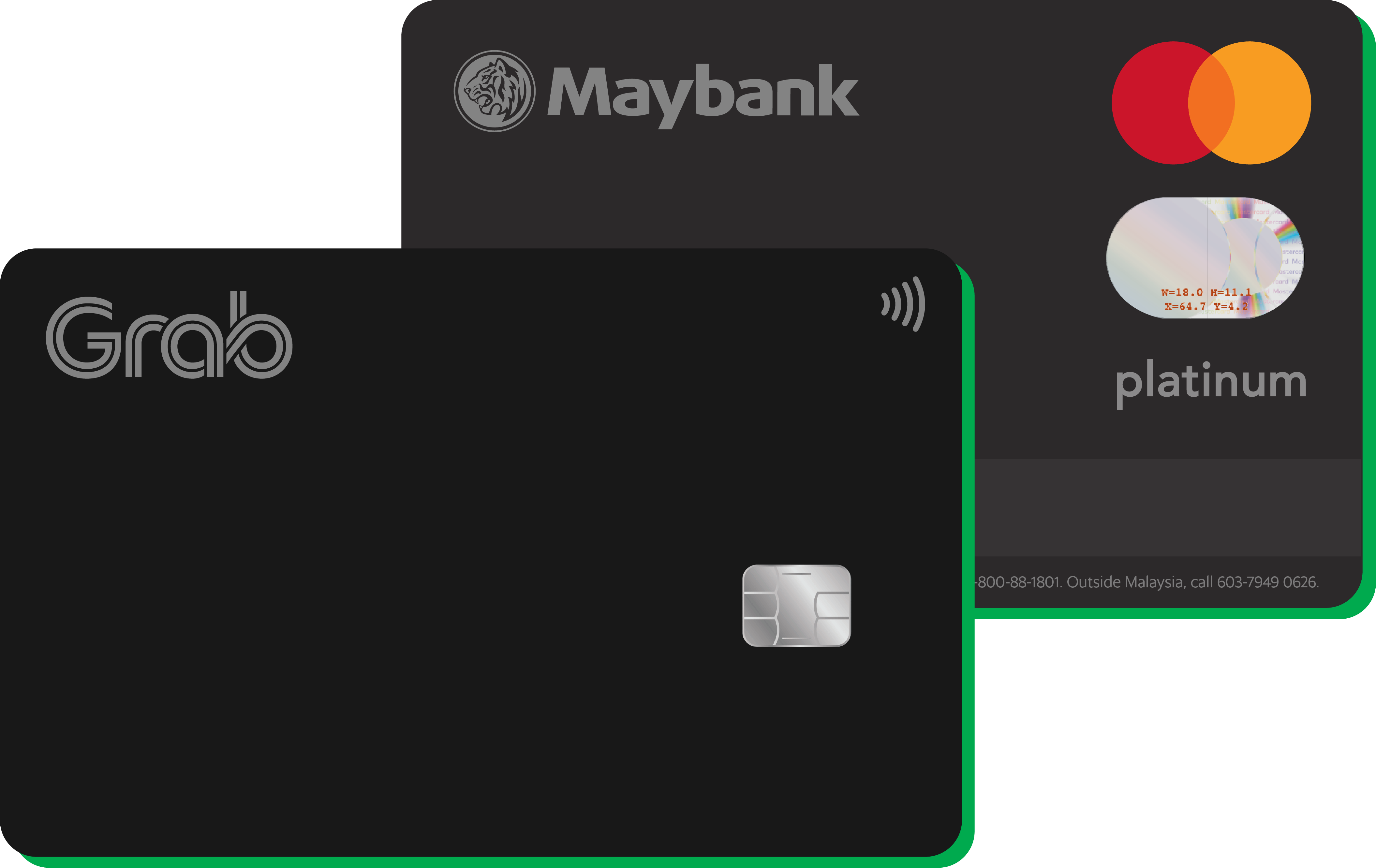 Maybank Grab Mastercard Platinum Credit Card (Black)