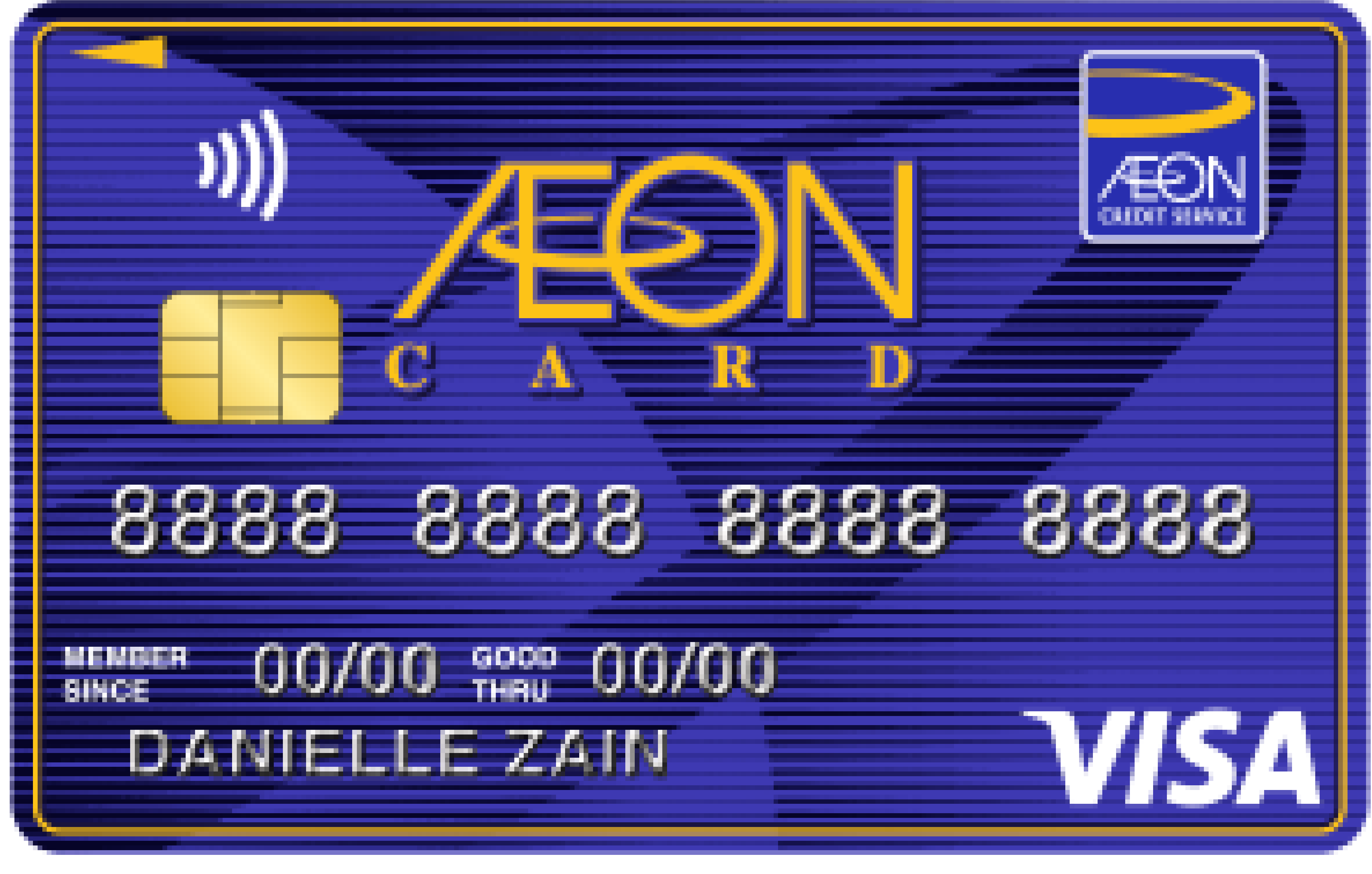 New AEON Classic Visa Credit Card