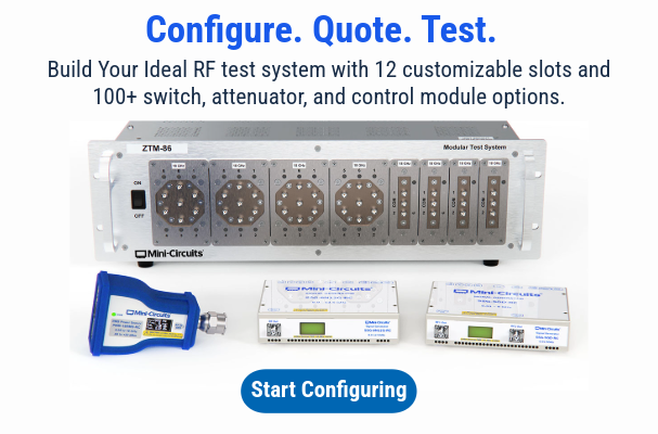 create Custom Configurations for Rf Test Systems start here