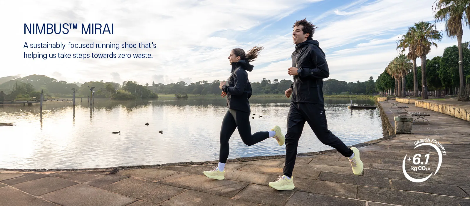ASICS NIMBUS™ MIRAI​ Sustainable Running Shoe