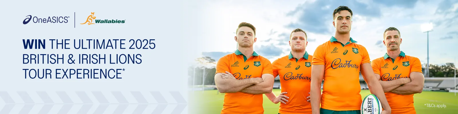 WIN the ultimate 2025 British & Lions Tour experience.