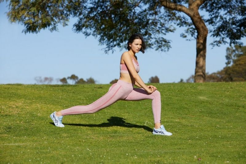Post-run stretches