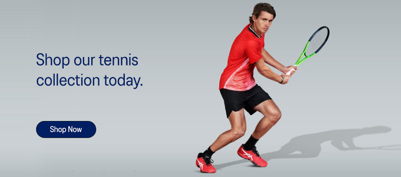 Shop our tennis collection today