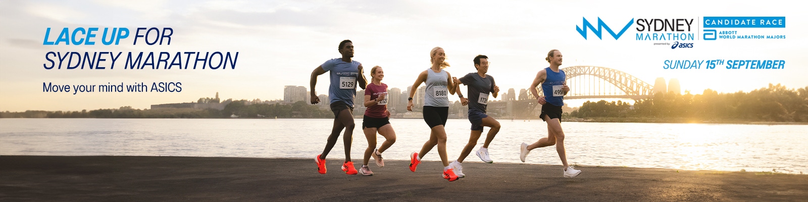 Lace Up For Sydney Marathon. Register Now.