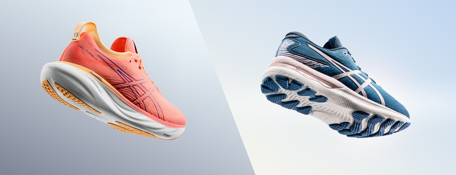 Asics gel nimbus 20 vs kayano 25 hotsell