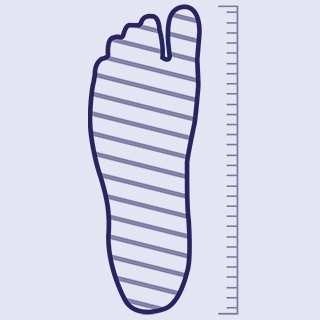 Asics measure shoe size online