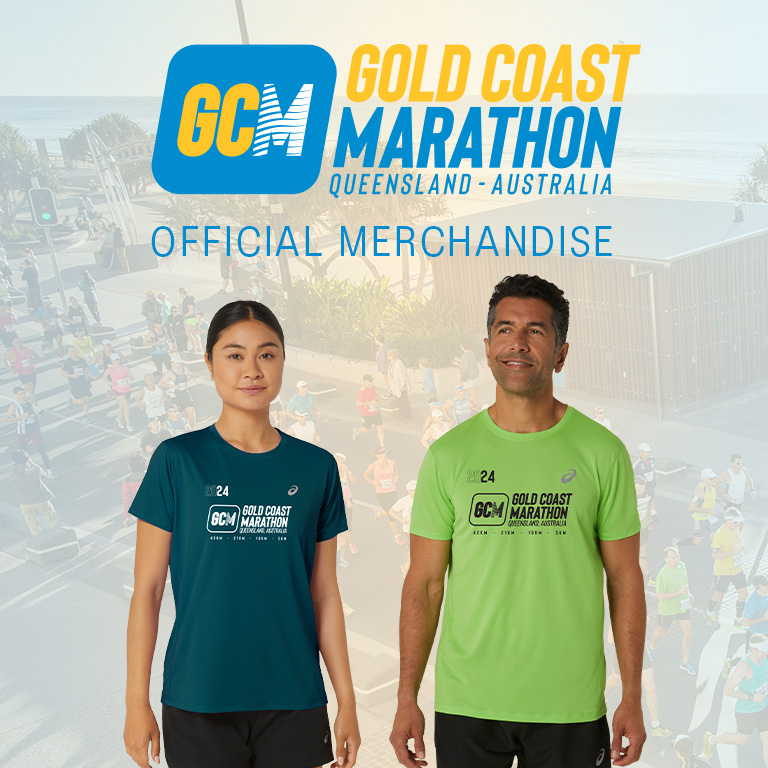 Shop ASICS Gold Coast Marathon Official Merchandise