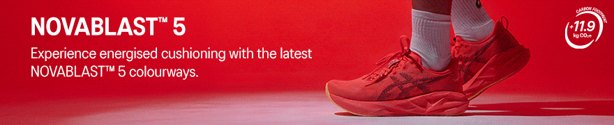 Shop ASICS NOVABLAST™ 5 running shoes in Australia.