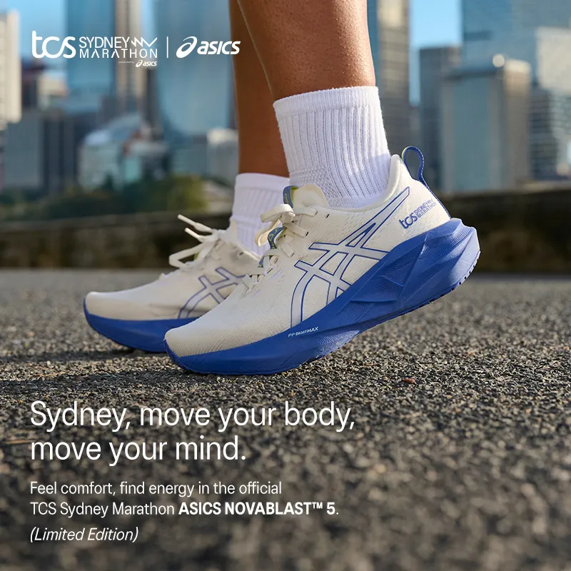 ASICS Official TCS Sydney Marathon Novablast 5