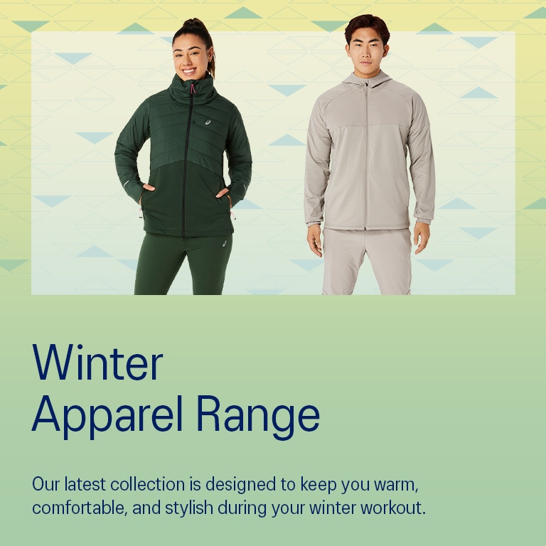 Shop ASICS Winter Apparel Range