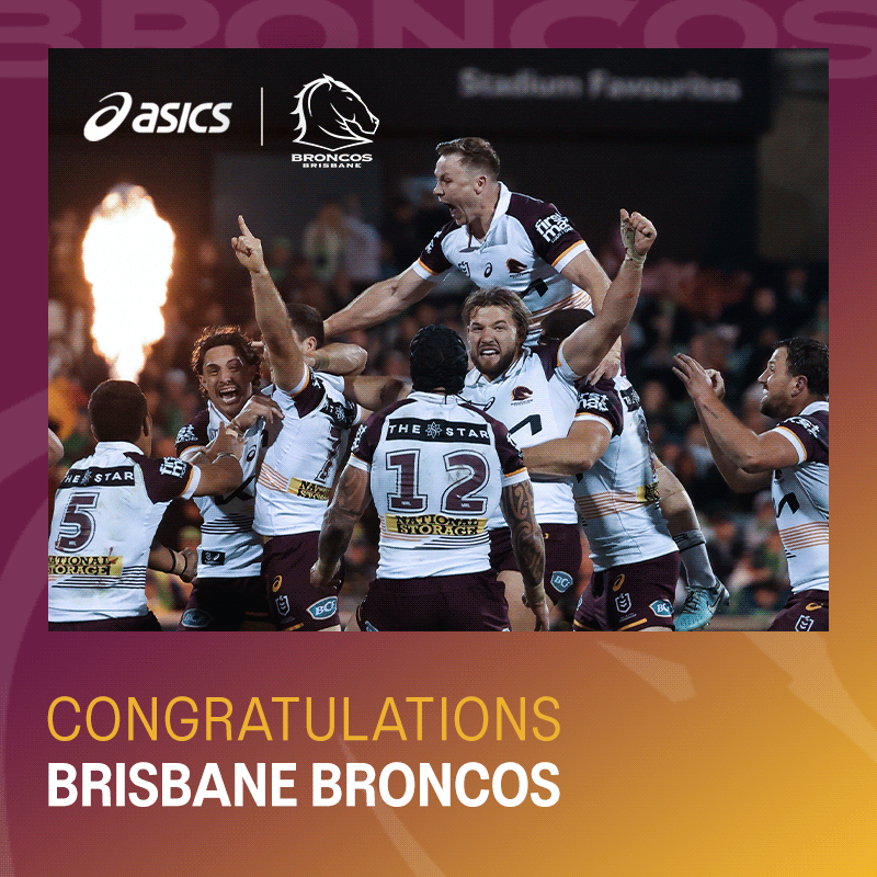 ASICS Brisbane Broncos Gear